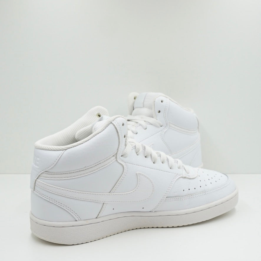 Nike Court Vision Mid Triple White (W)