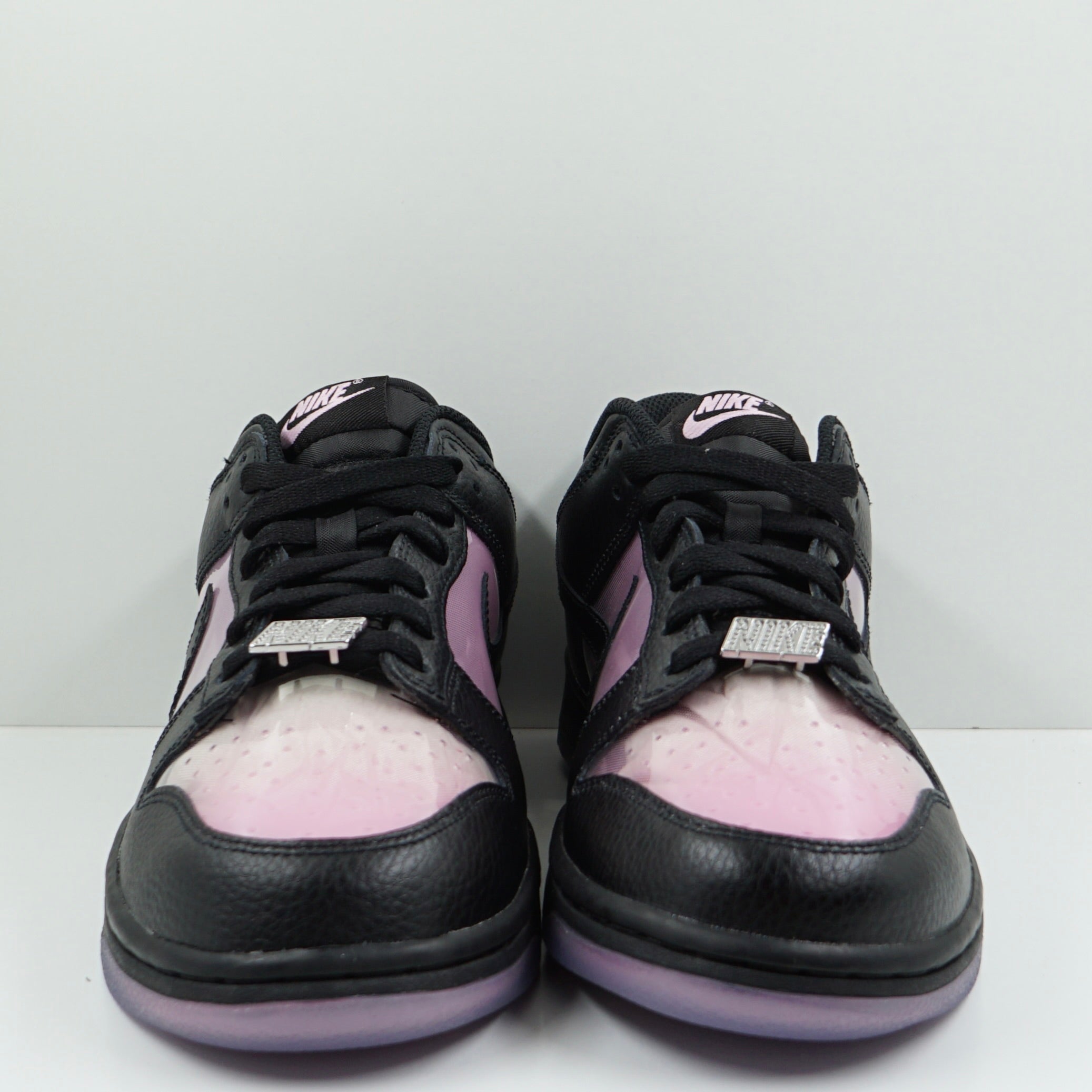 Nike Dunk Low Retro Transparent Black Pink Rise