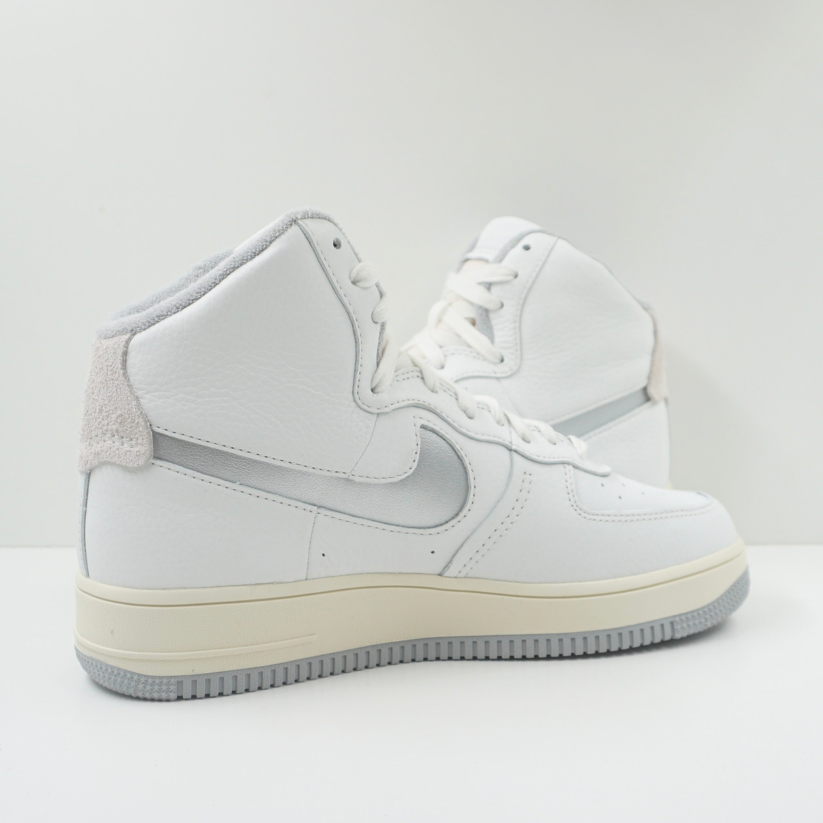 Nike Air Force 1 High Sculpt White Silver (W)