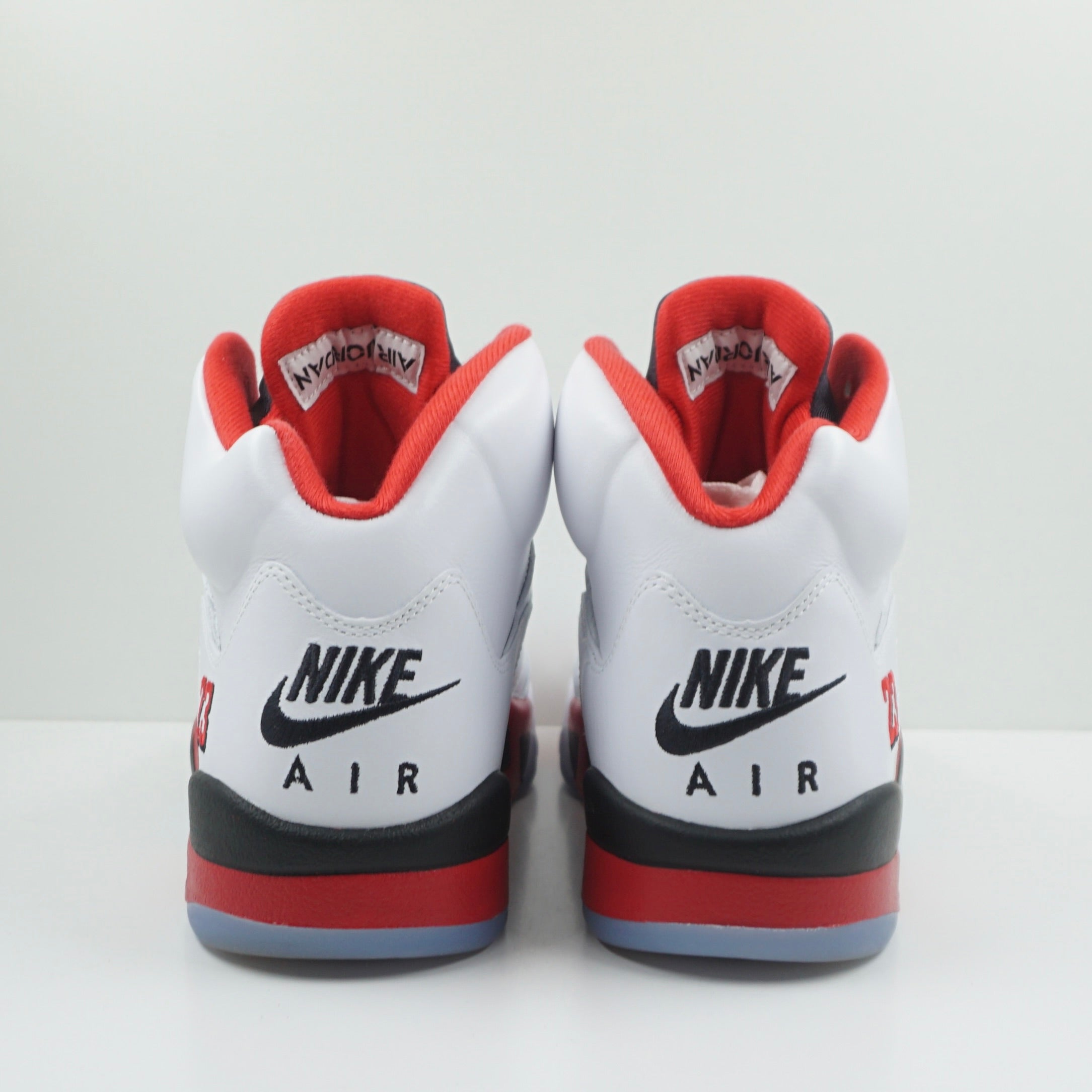 Jordan 5 Retro Fire Red Black Tongue (2025)