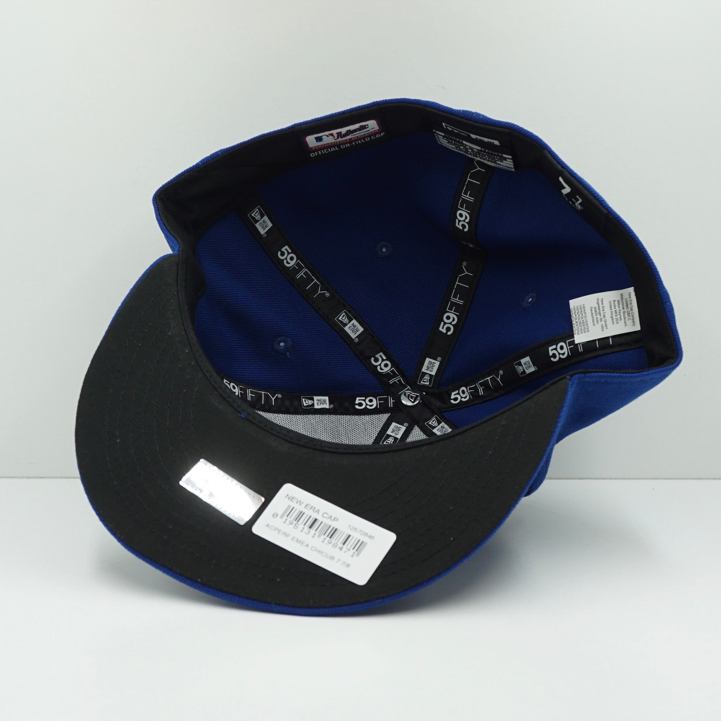 New Era Chicago Cubs Blue Fitted Cap