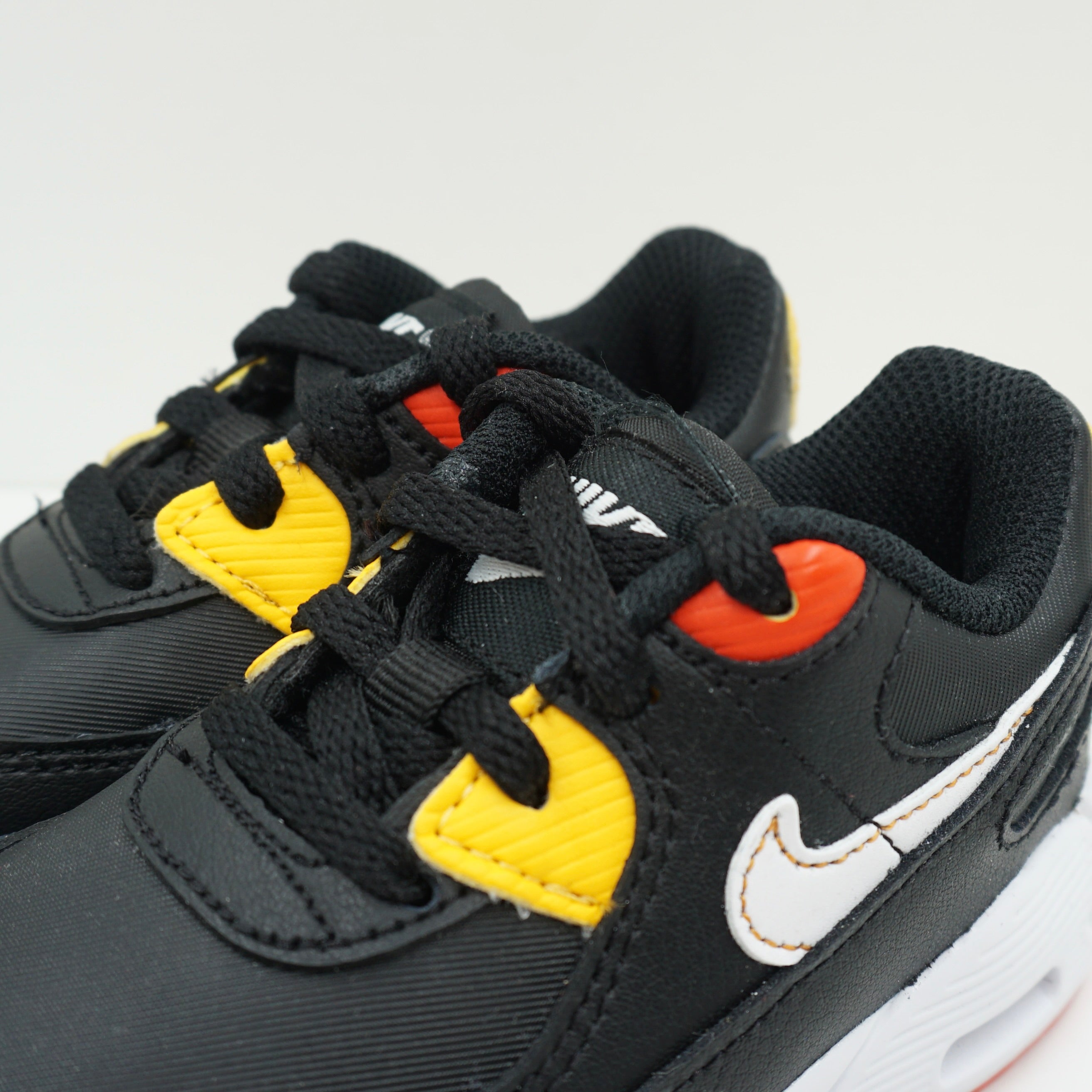 Nike Air Max 90 Black Yellow Toddler