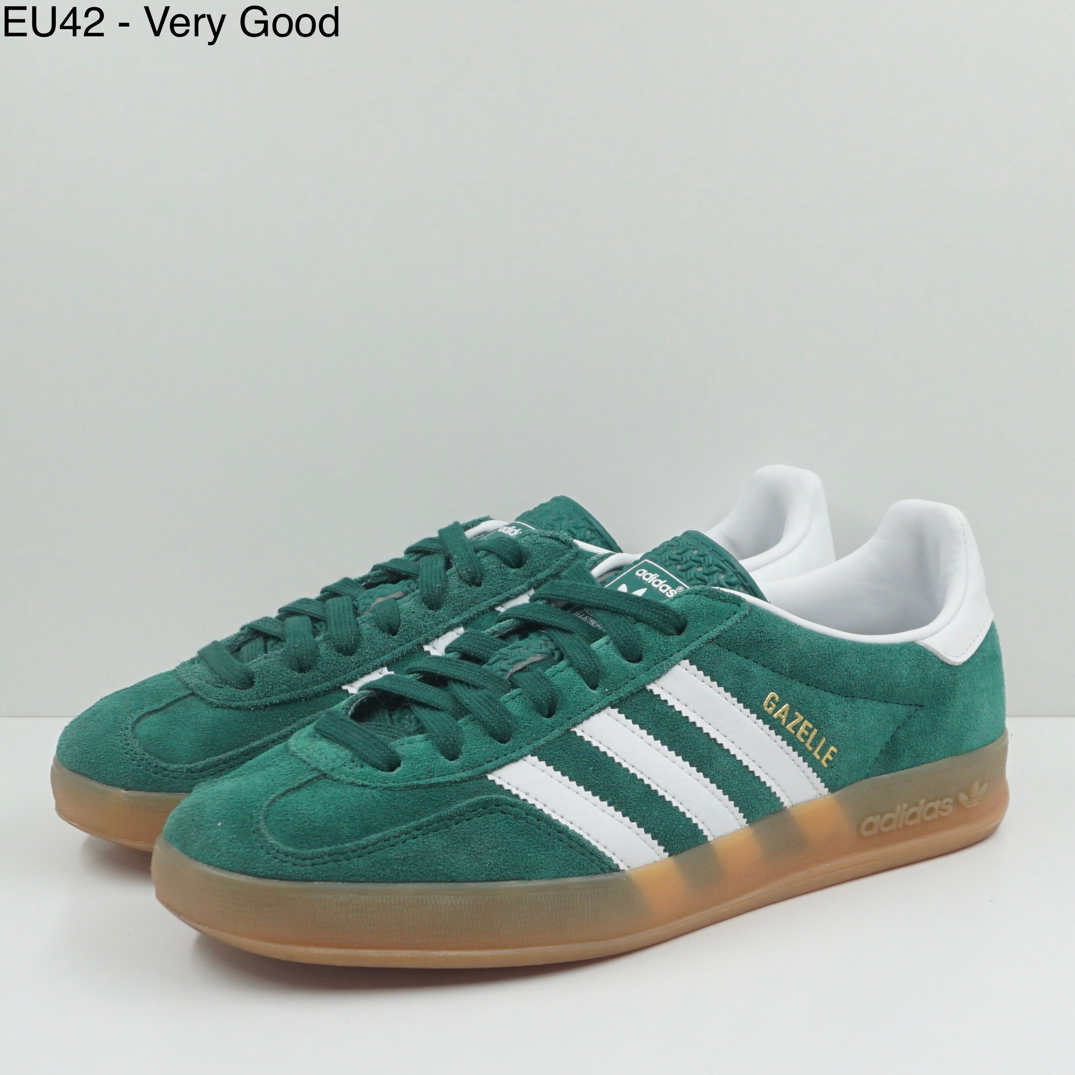 Adidas Gazelle Indoor Collegiate Green Cloud White Gum