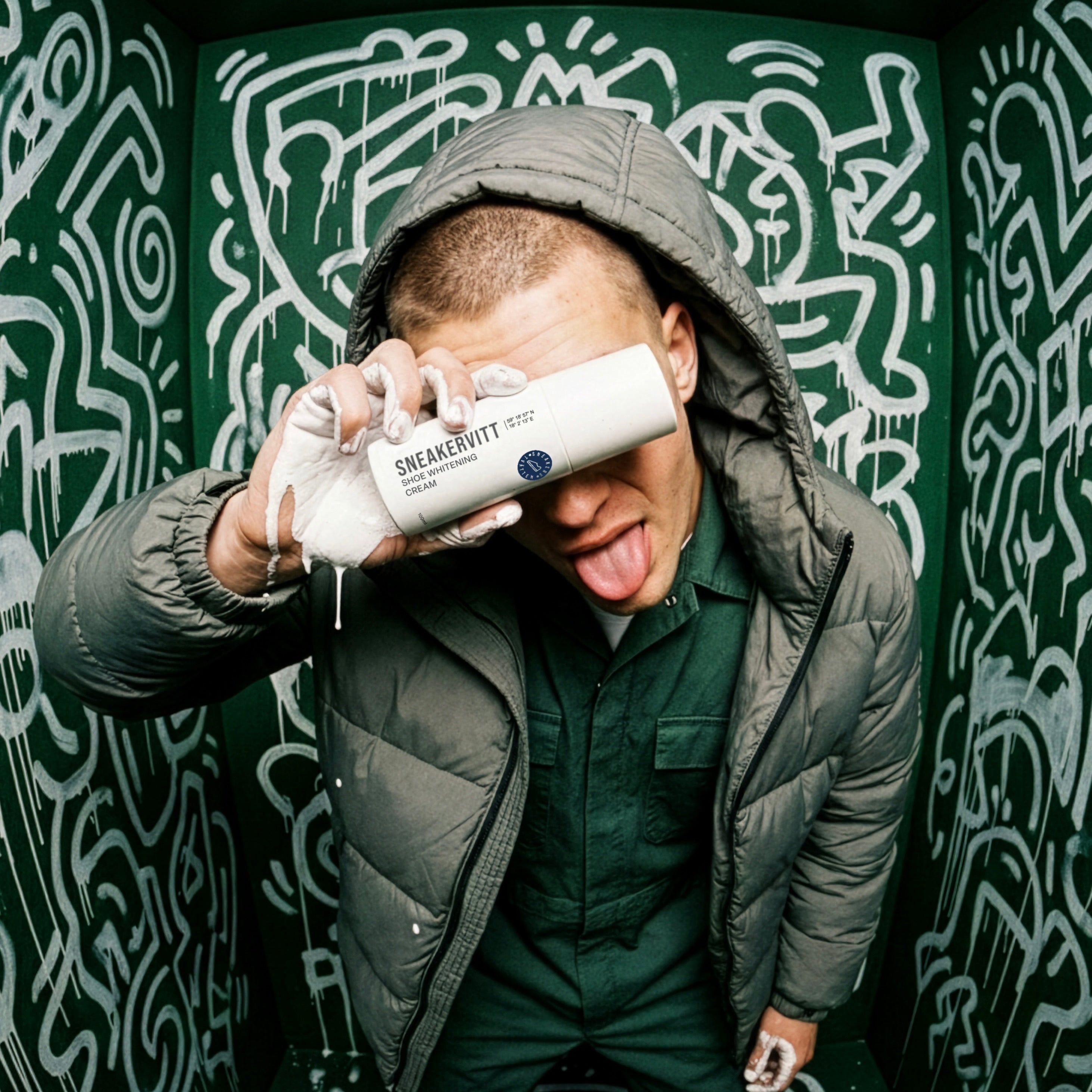 Sneakerstvätten Sneakervit Whitening Cream