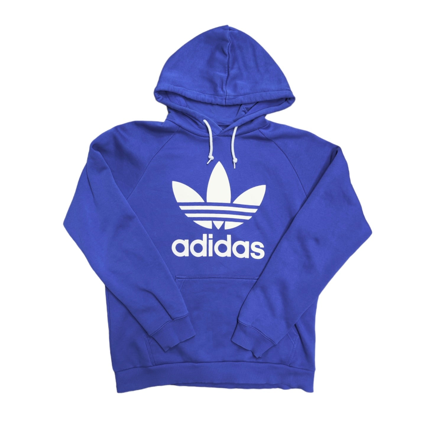 Adidas Logo Hoodie Blue