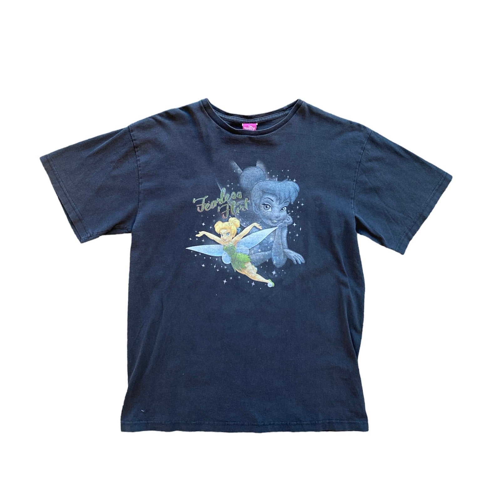 Tinkerbell Fearless Flirt Black Tshirt