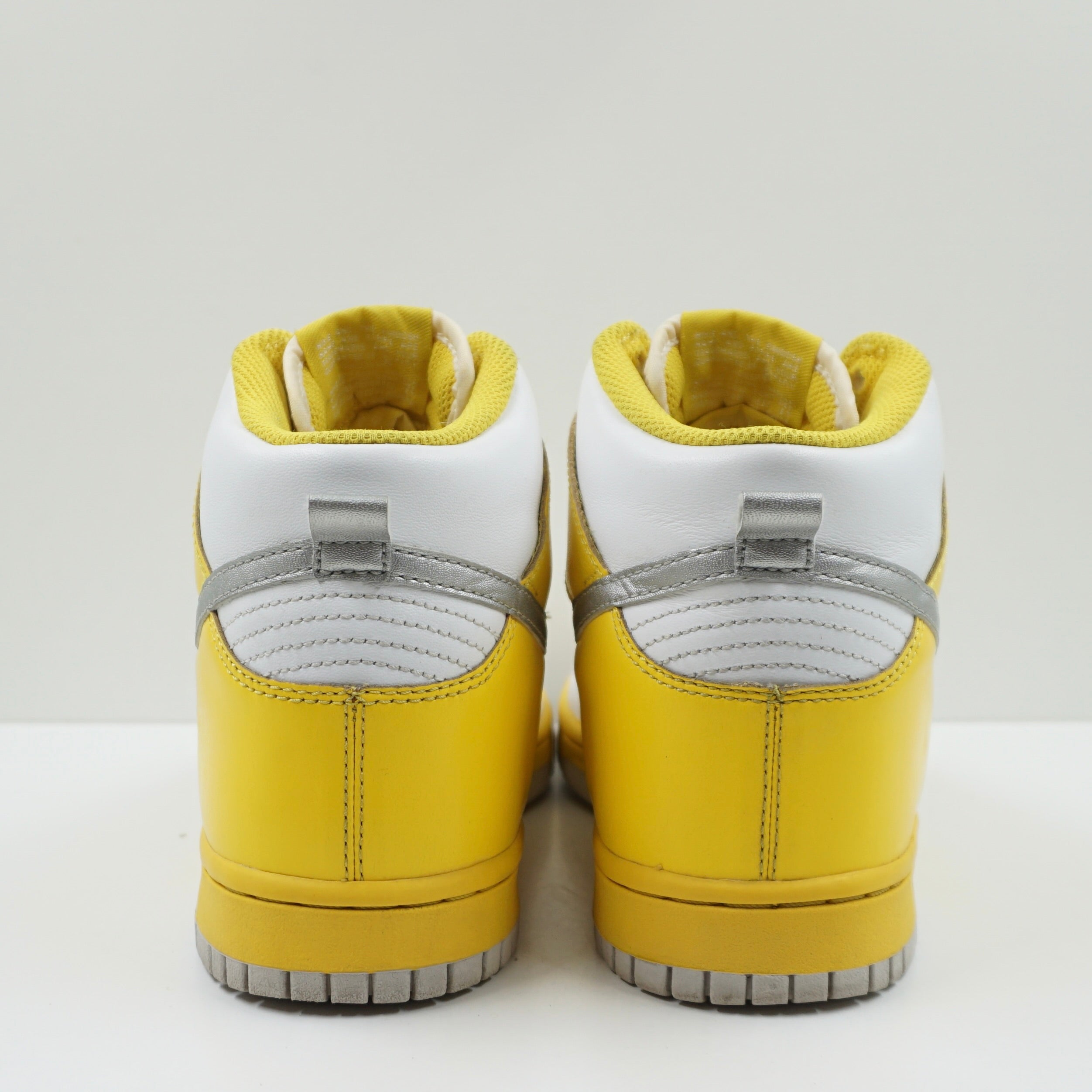 Nike Dunk High Tour Yellow Metallic Silver (W)