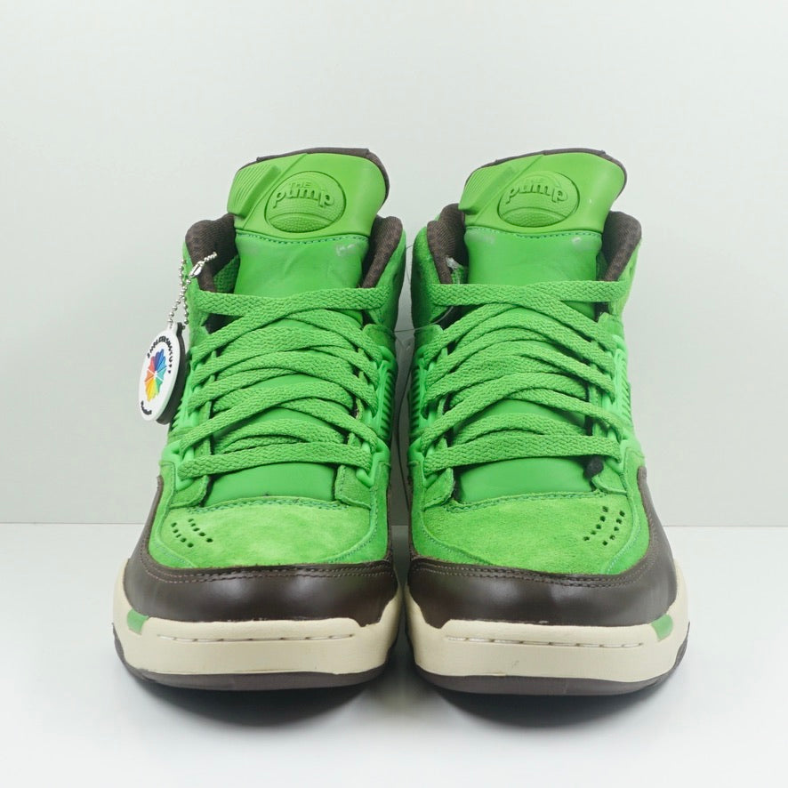 Reebok SNS Twilight Zone Pump Neon Green