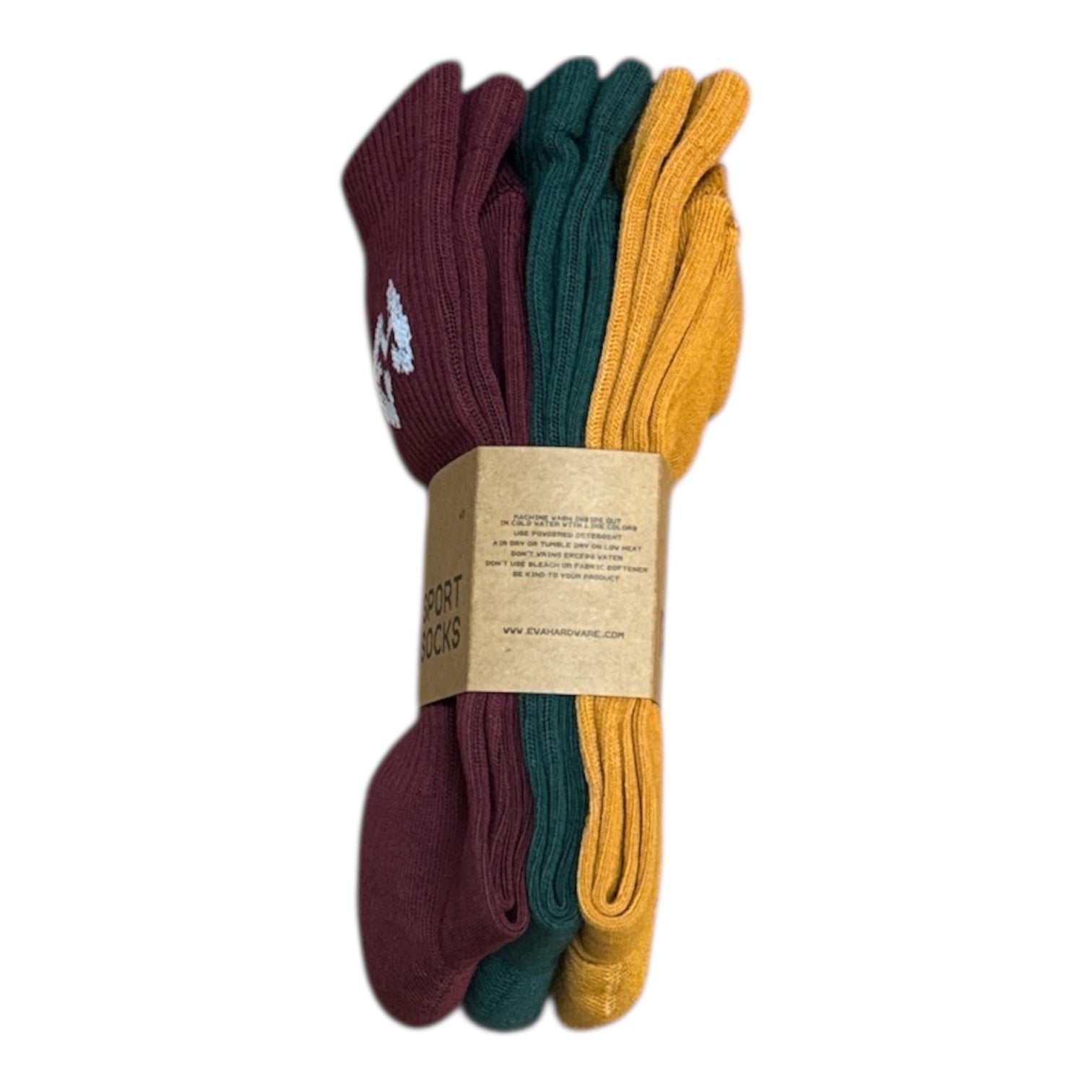 Eva Hardwear 3 Pack Socks