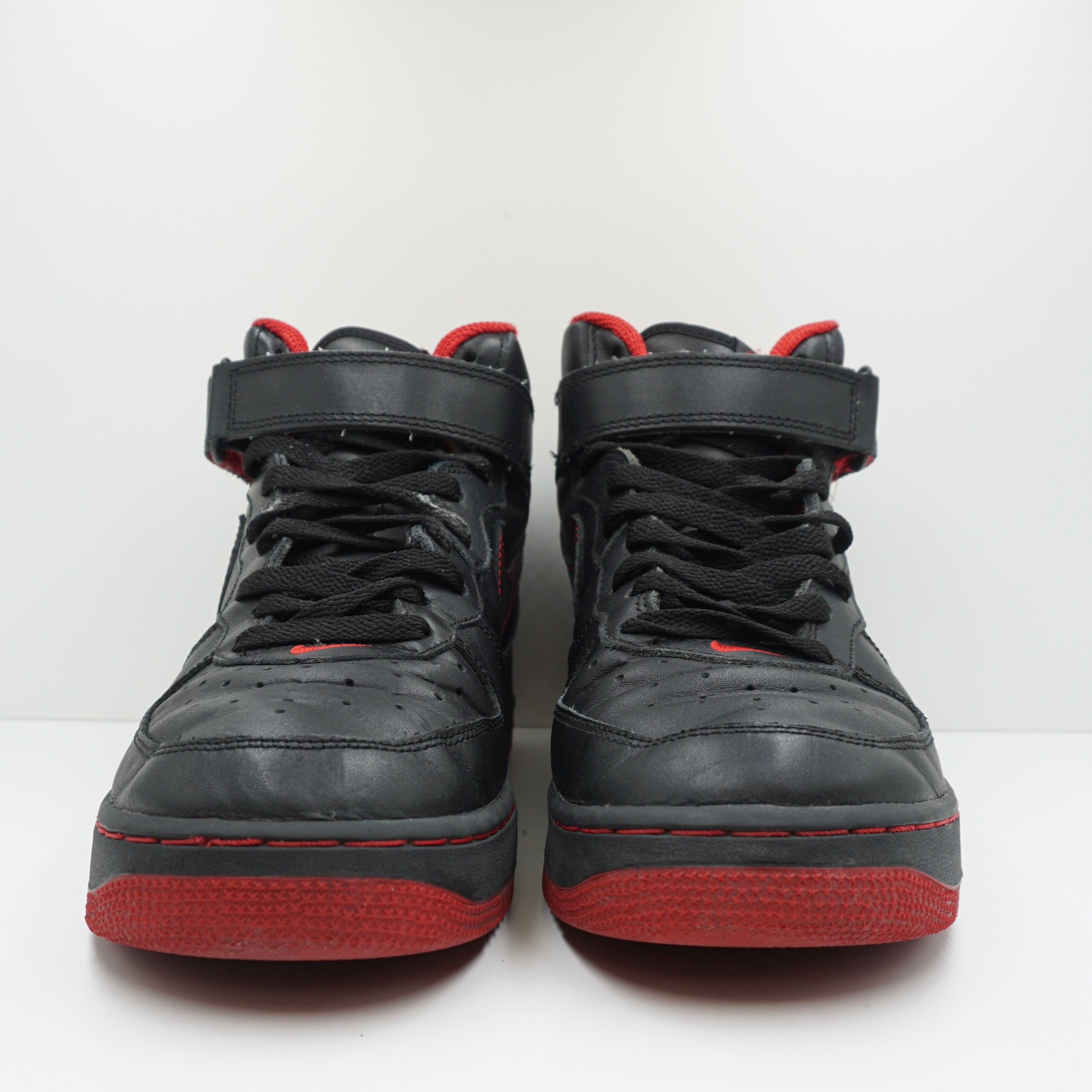 Nike Air Force 1 Mid Black Red