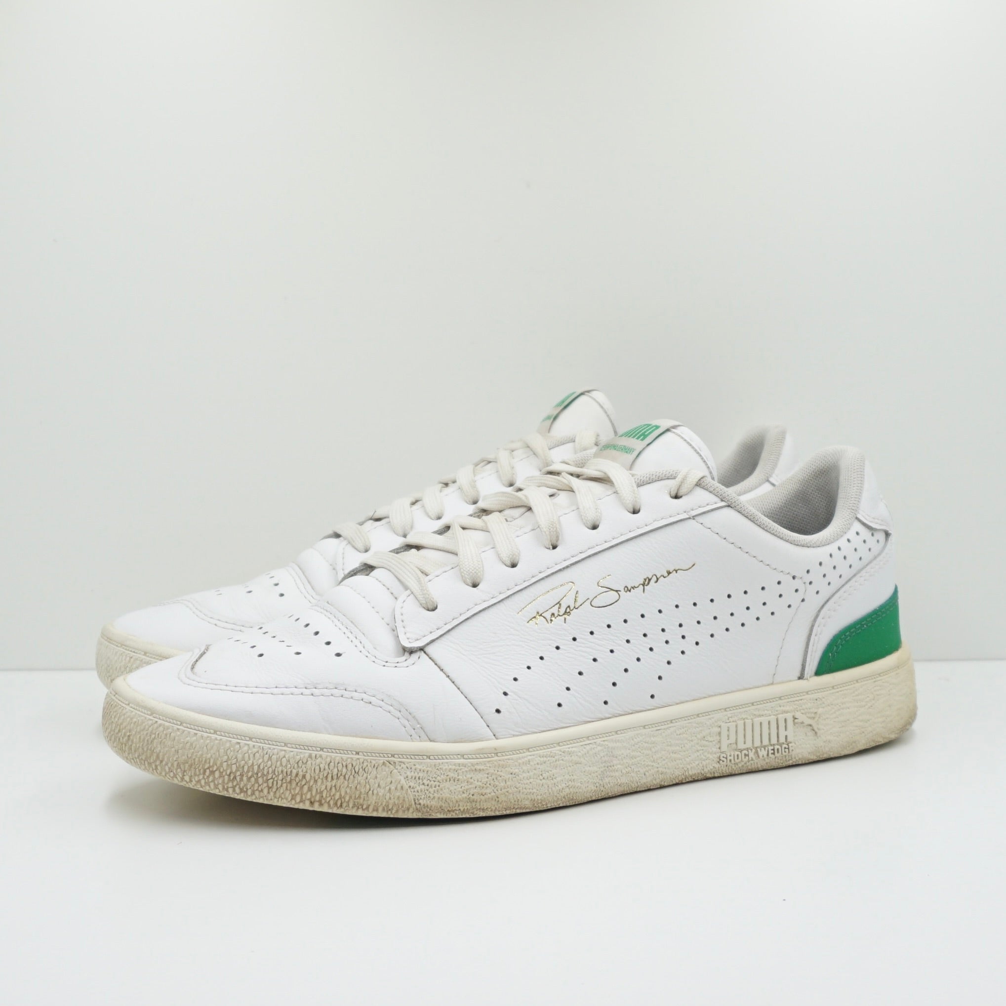Puma Ralph Sampson Lo Perf White Green