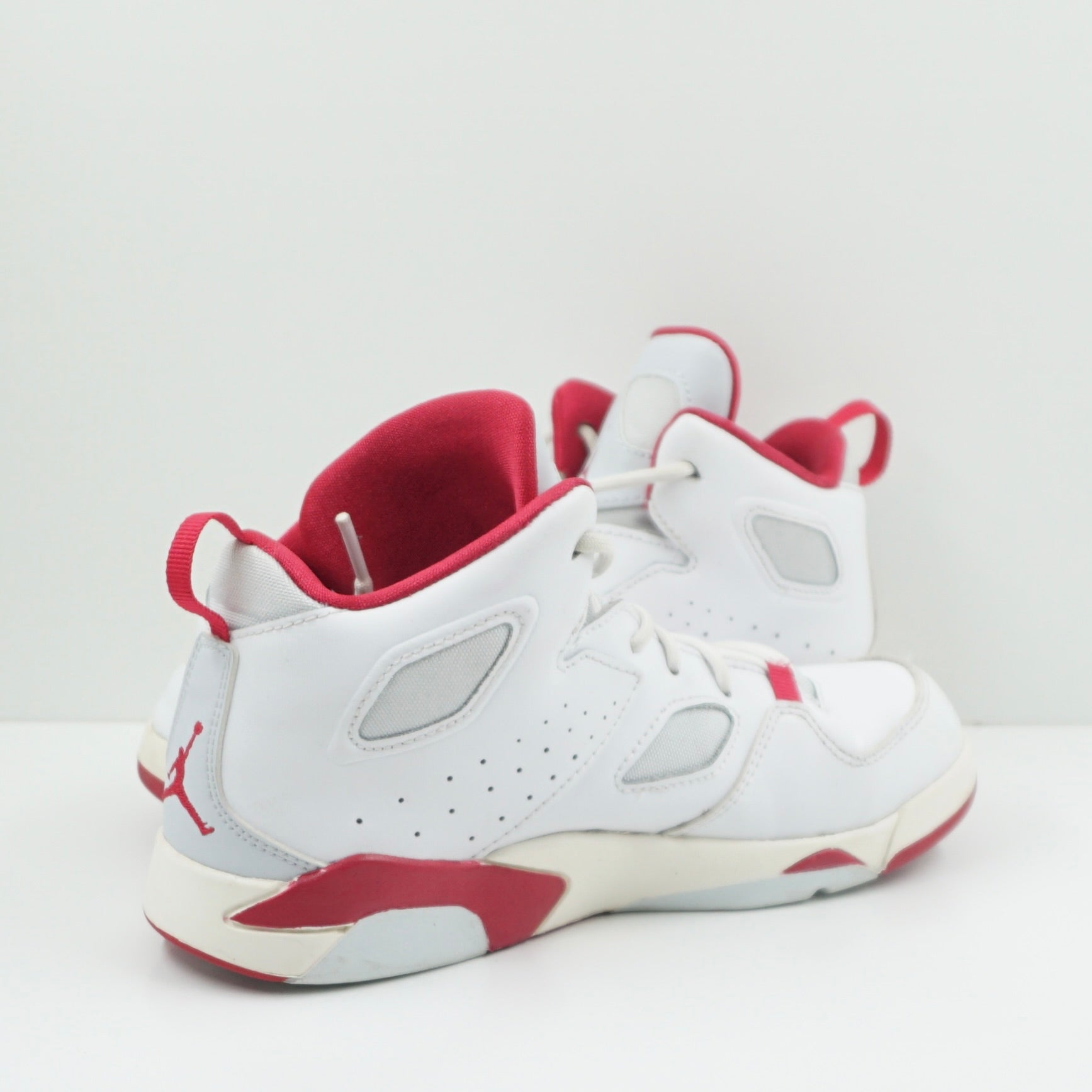 Jordan Flight Club 91 White Pure Platinum Sail Mystic Hibiscus (PS)