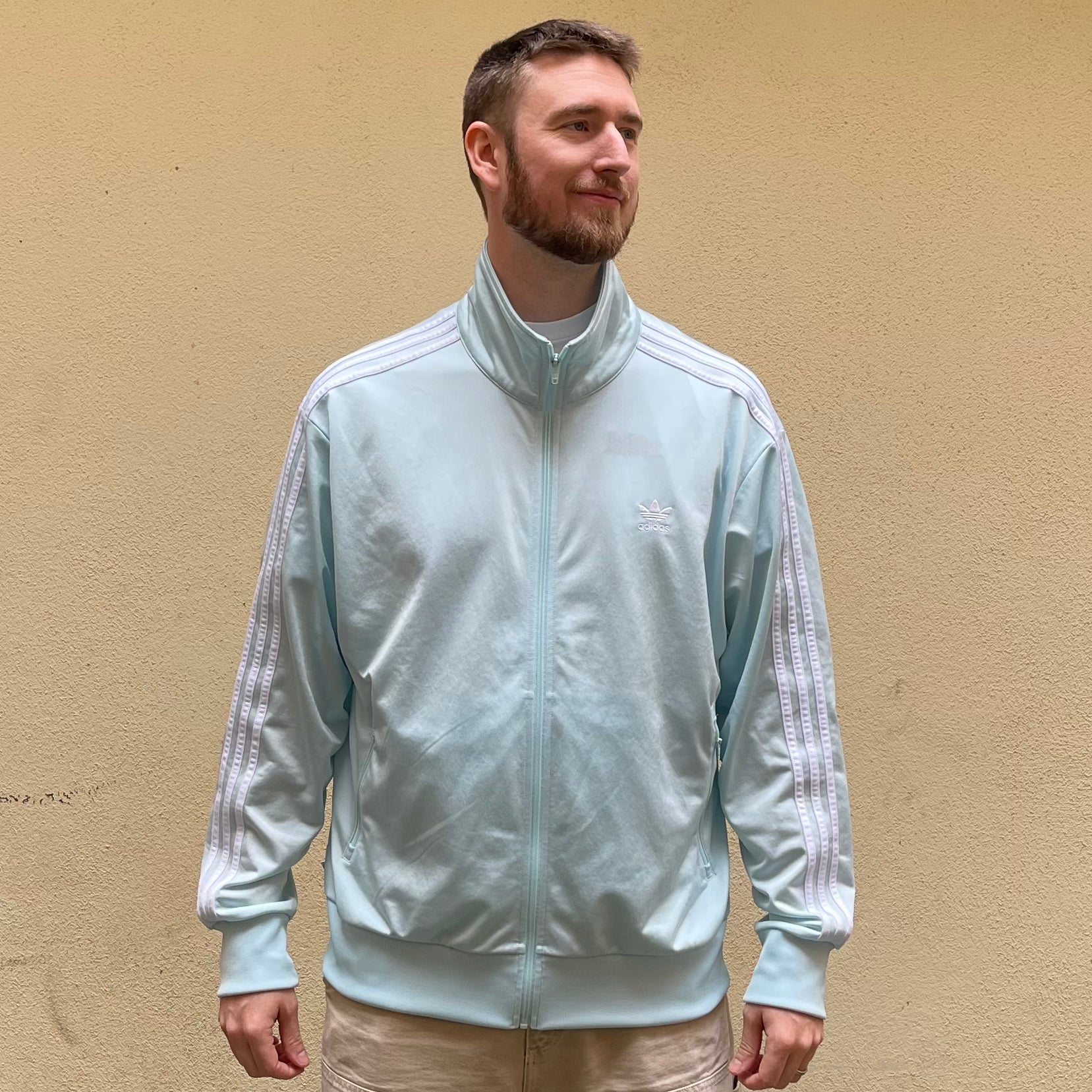 Adidas Firebird Track Top Blue