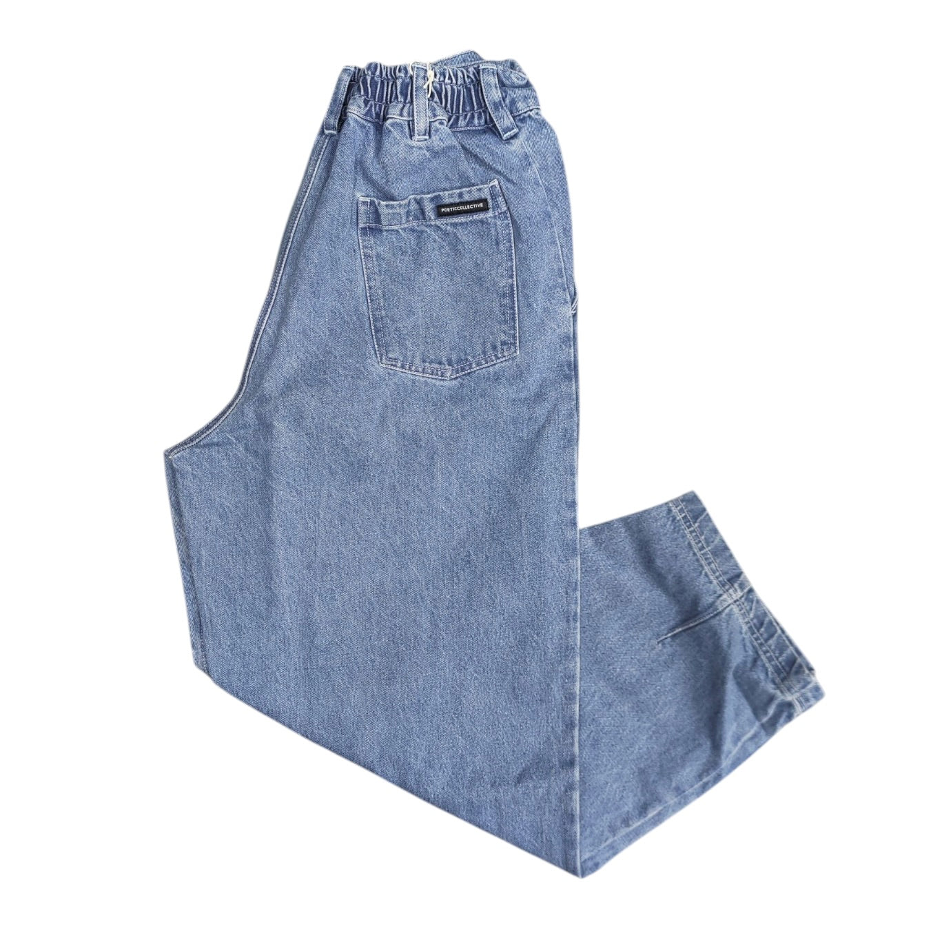 Poeticcollective Light Denim Balloon Pants