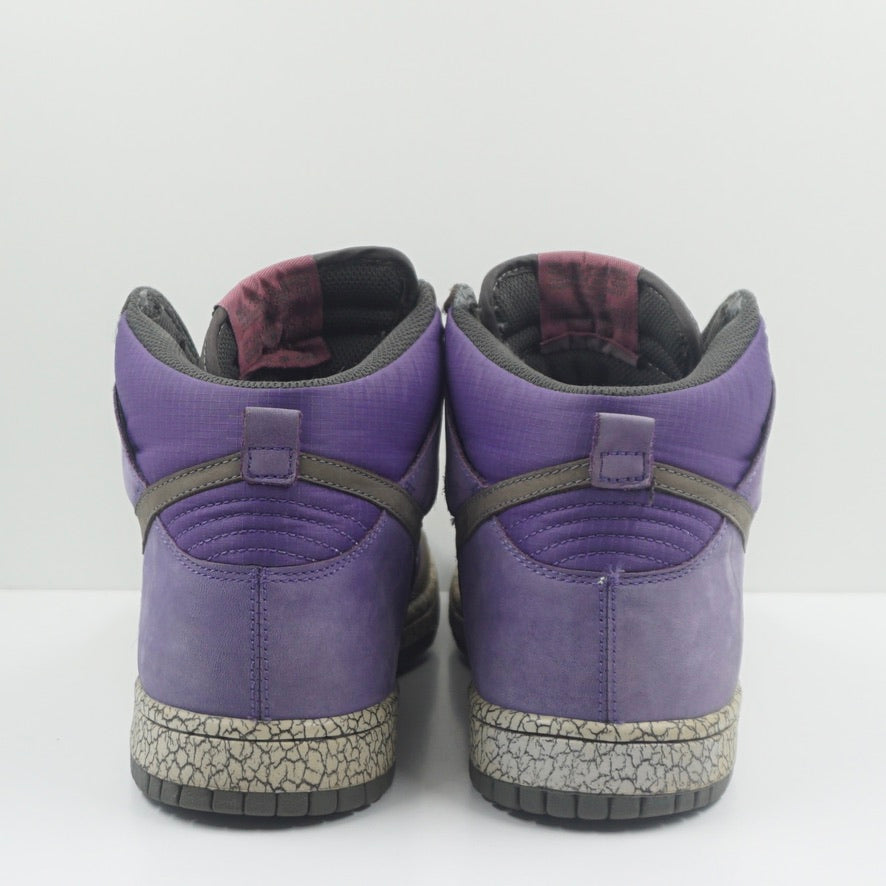 Nike Dunk High Earthquake Varsity Purple