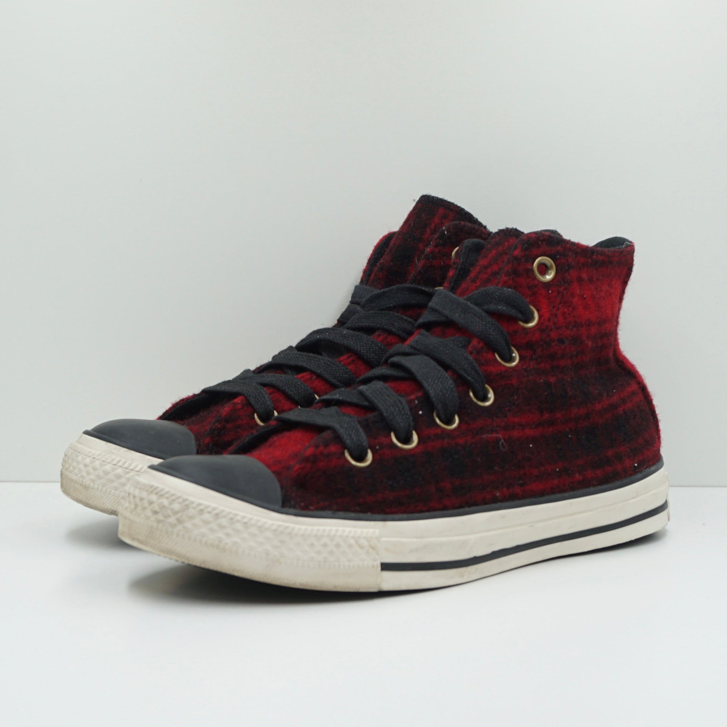 Converse Chuck Taylor All Star Hi x Woolrich Black Red