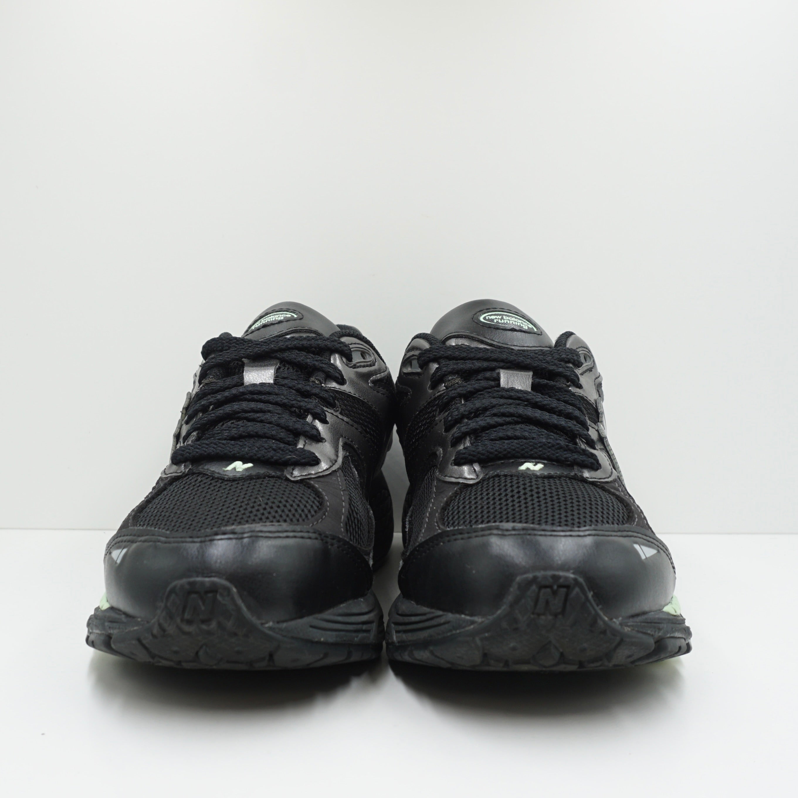 New Balance 2002R Black Silver Green