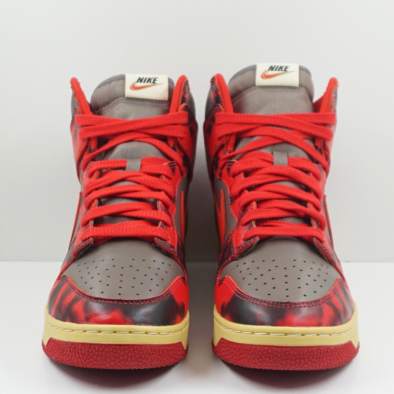 Nike Dunk High 1985 Red Acid Wash