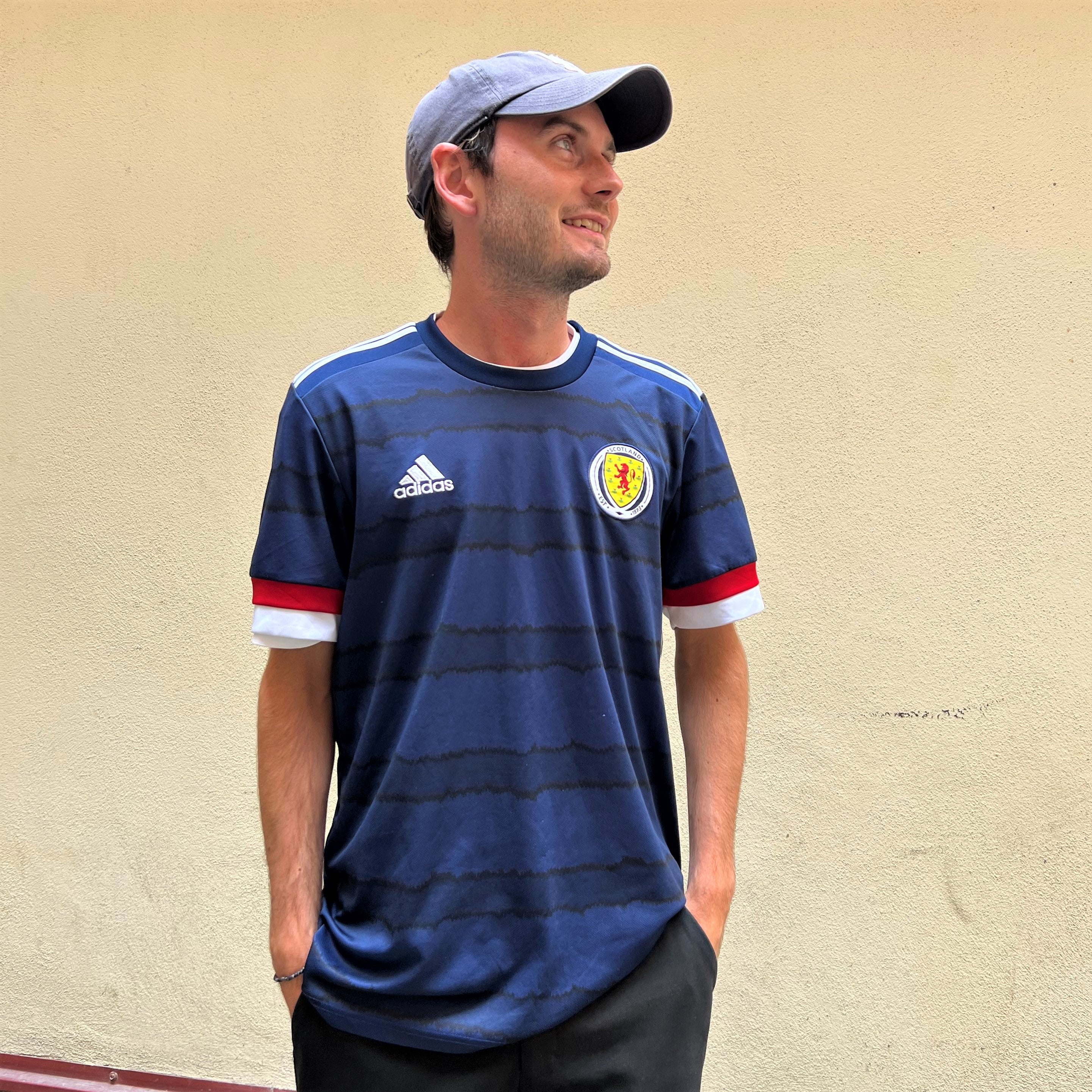 Adidas Scotland 2020/2021 Home Football Jersey