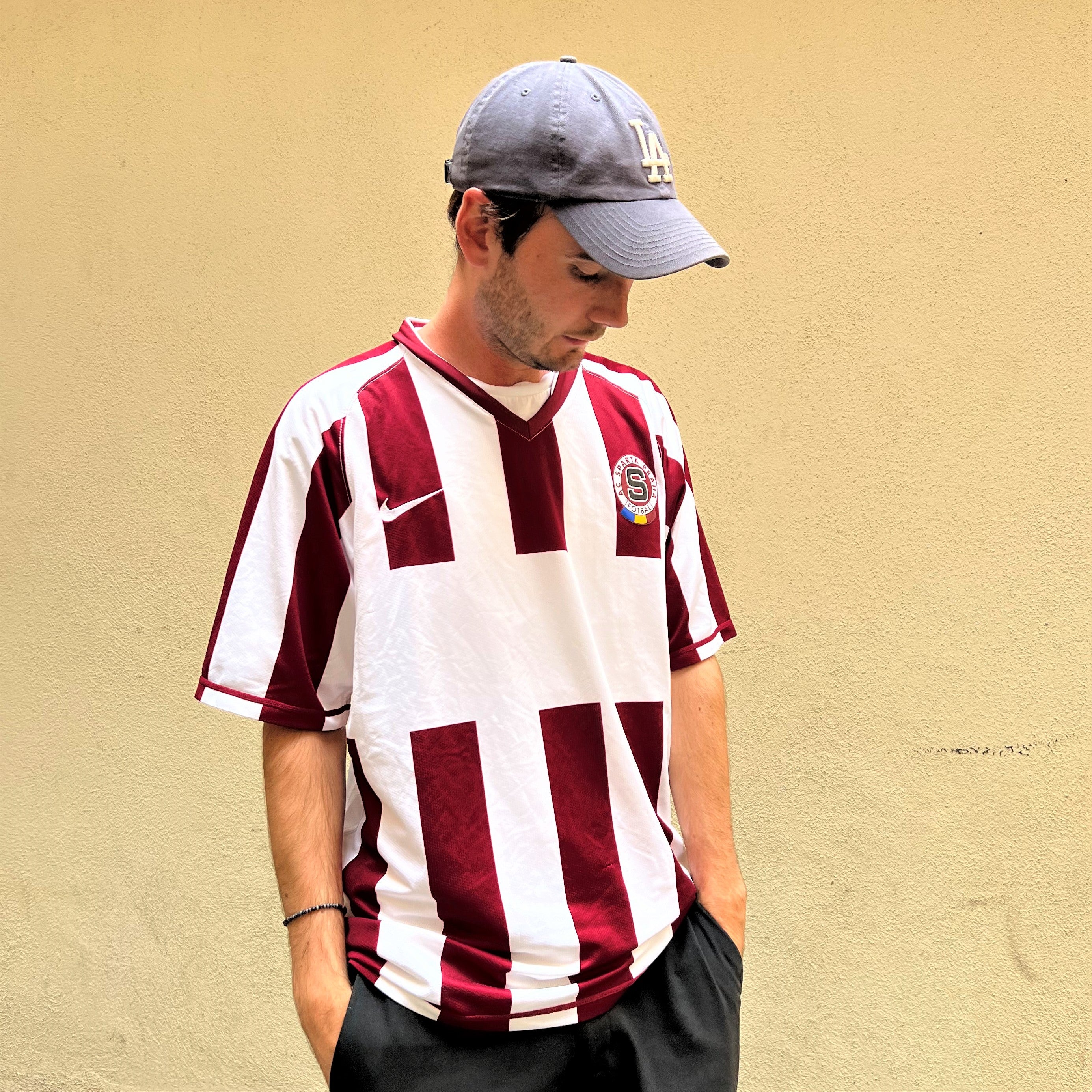 Nike Sparta Praha 2007/2008 Away Football Jersey