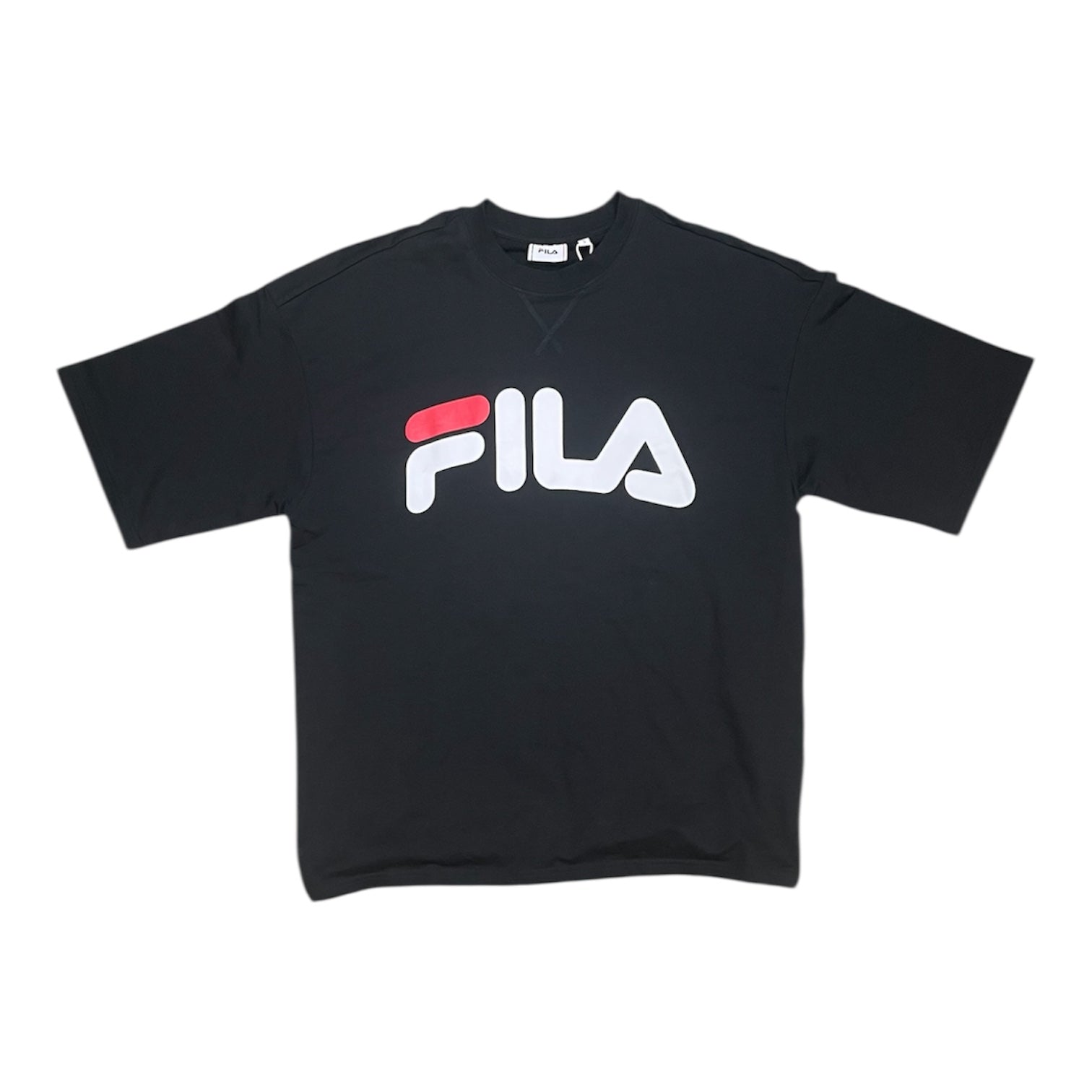 Fila Lowell Black Logo Tshirt