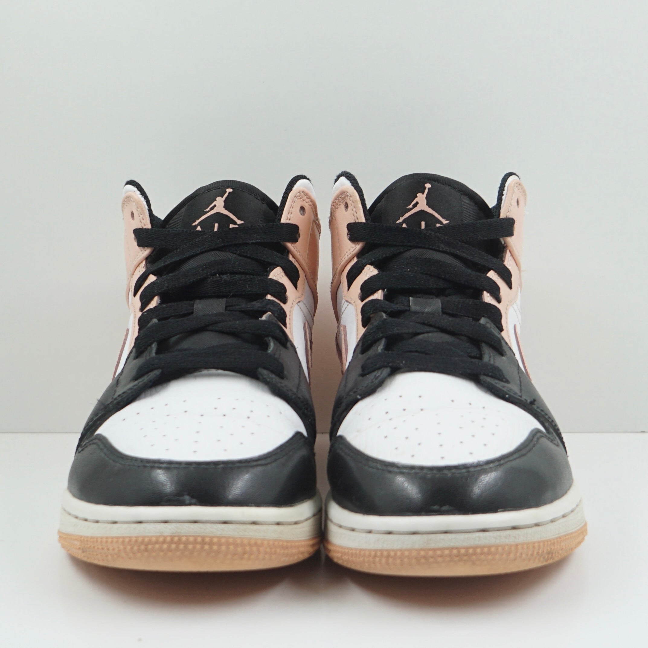 Jordan 1 Mid Arctic Orange Black Toe (GS)