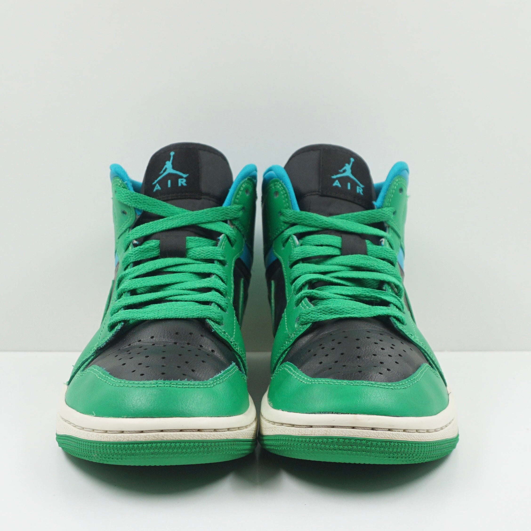 Jordan 1 Mid Lucky Green Aquatone (W)