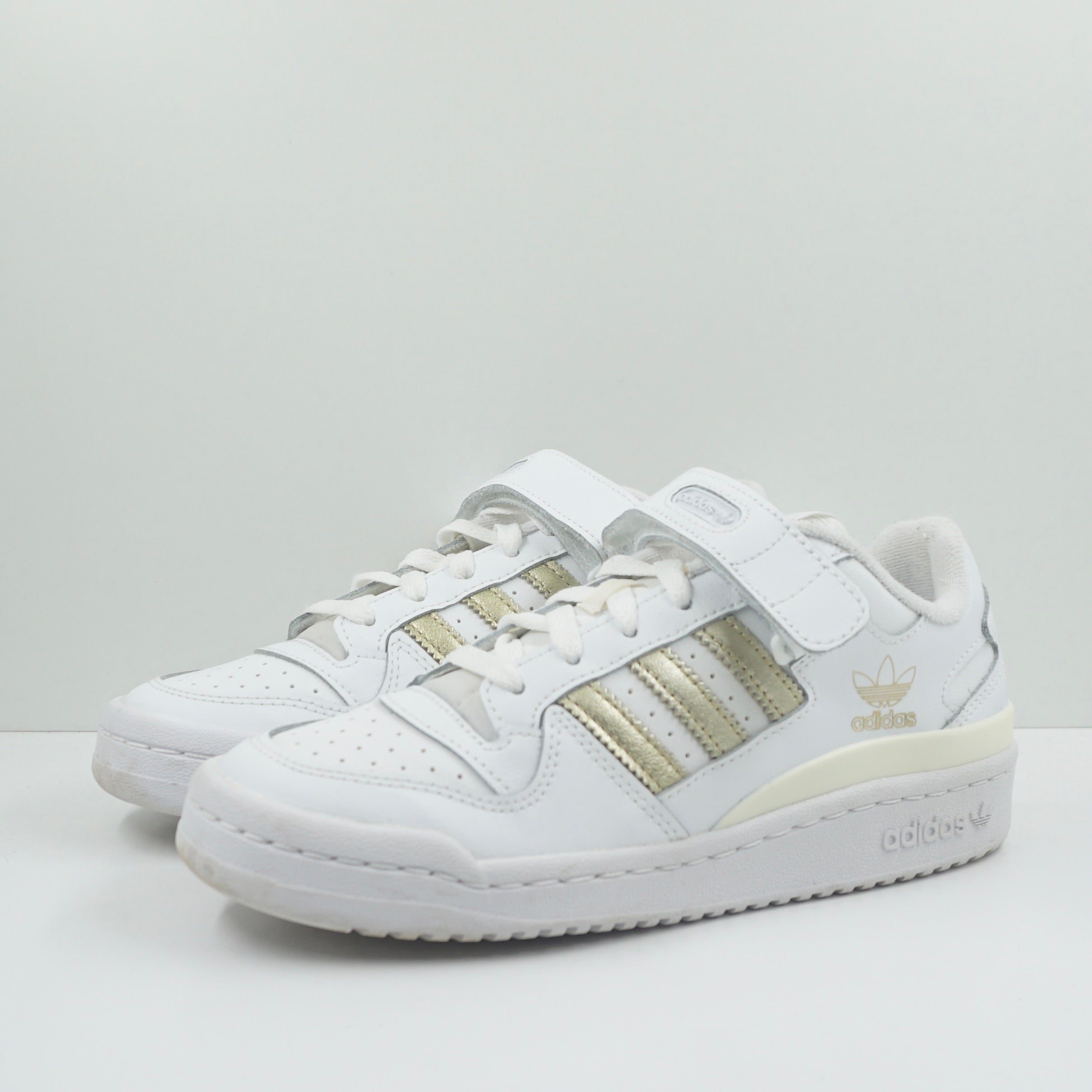 Adidas Forum Low Cloud White Gold Metallic (W)