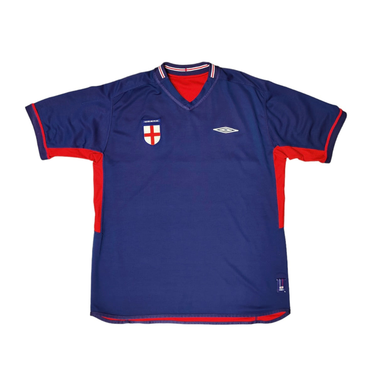 Umbro England 2002/2004 Away Reversible Football Jersey