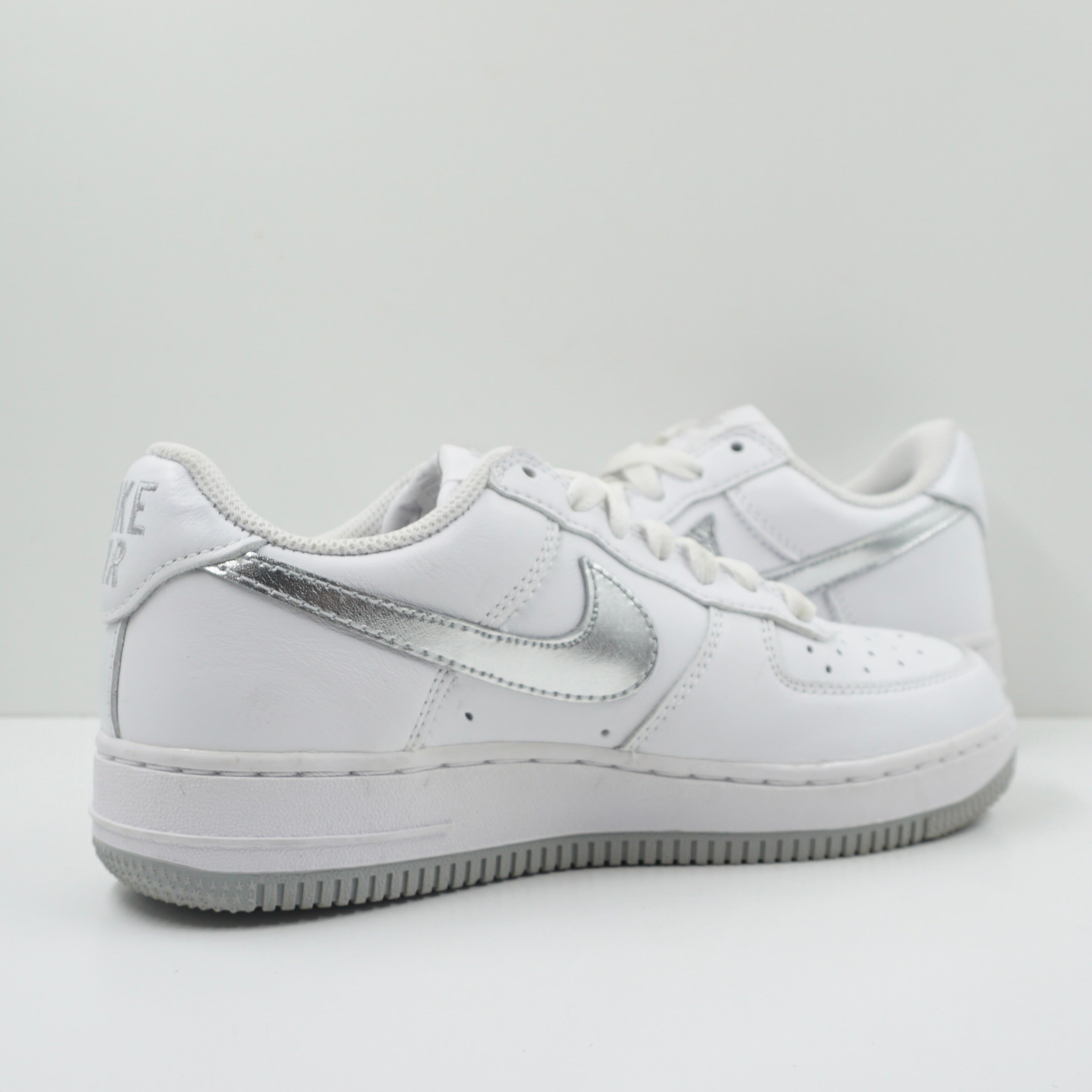 Nike Air Force 1 '07 Low Color Of The Month White Metallic Silver