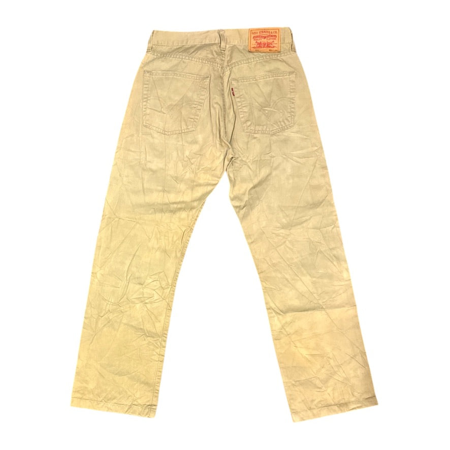 Levi's 401 Beige Jeans