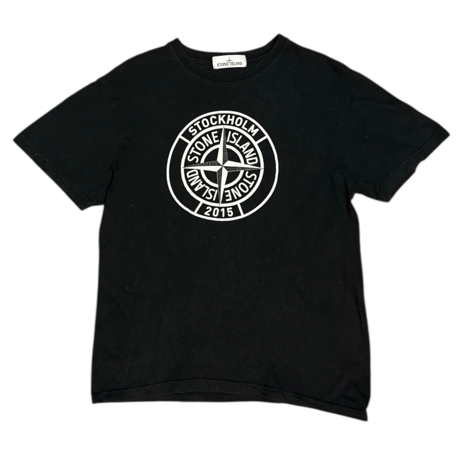 Stone Island 2015 Promotional Stockholm Store Opening Black Tshirt