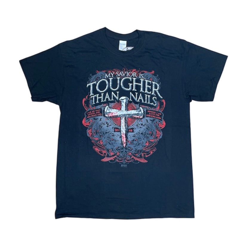 Gildan Kerusso My Savior Is Black Tshirt