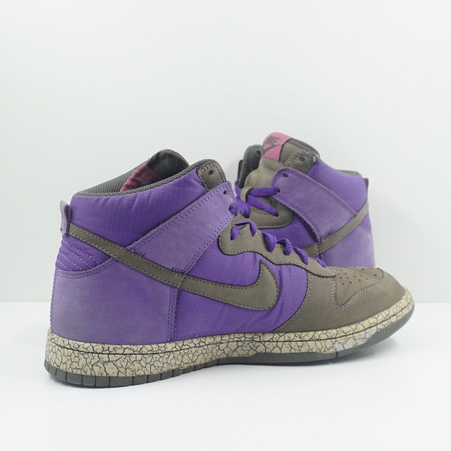 Nike Dunk High Earthquake Varsity Purple