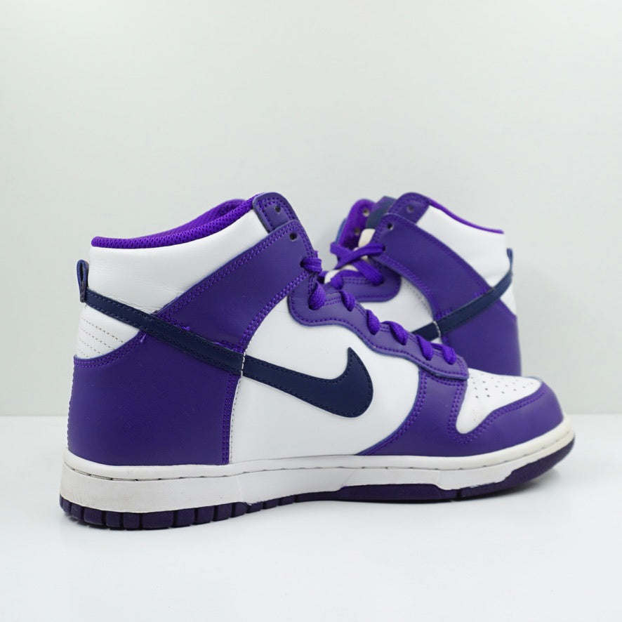 Nike Dunk High Electro Purple Midnight Navy (GS)