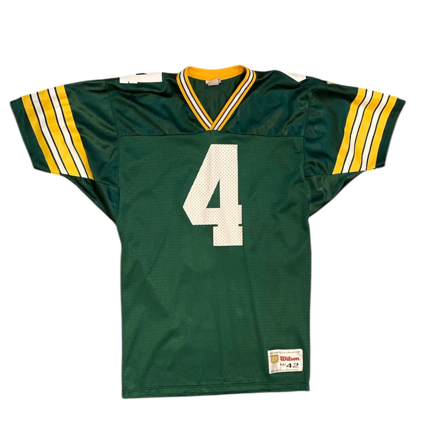 Wilson Green Bay Packers Favre #4 Jersey
