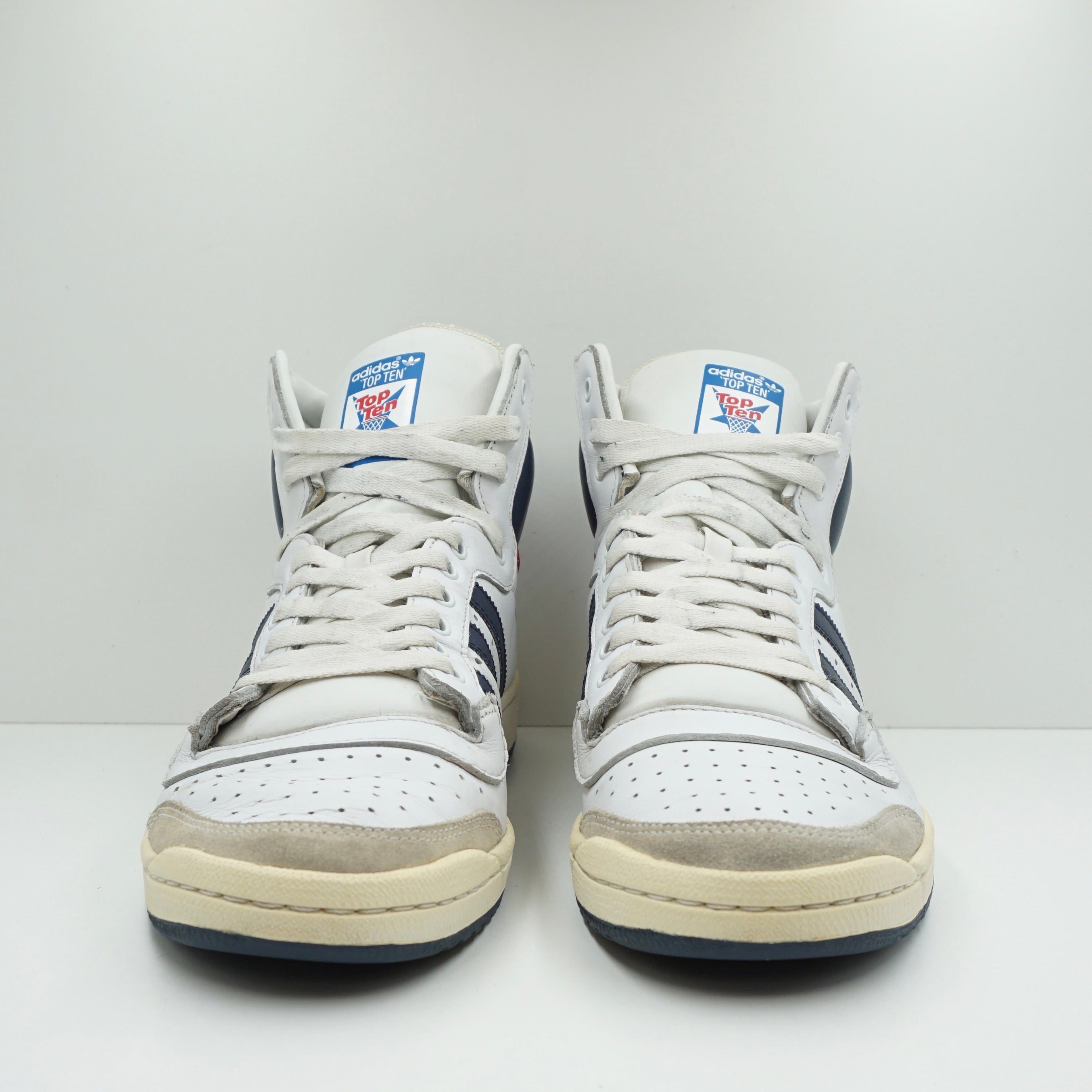 Adidas Originals Top Ten White/Navy