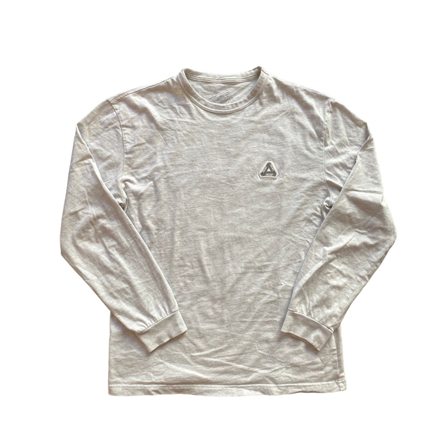 Palace Sofar Grey Marl Long Sleeve Tshirt