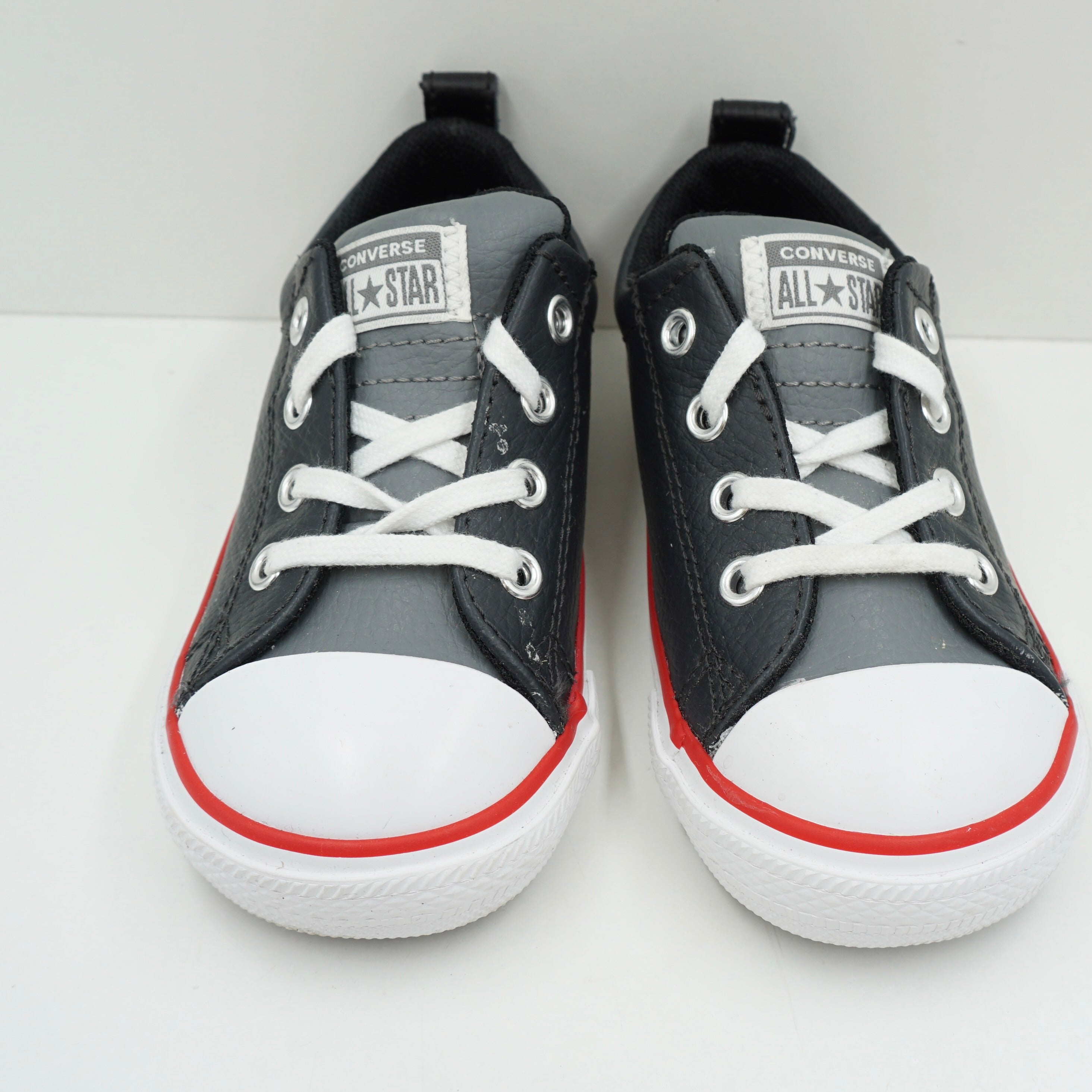 Converse All Star Low Grey Black Toddler