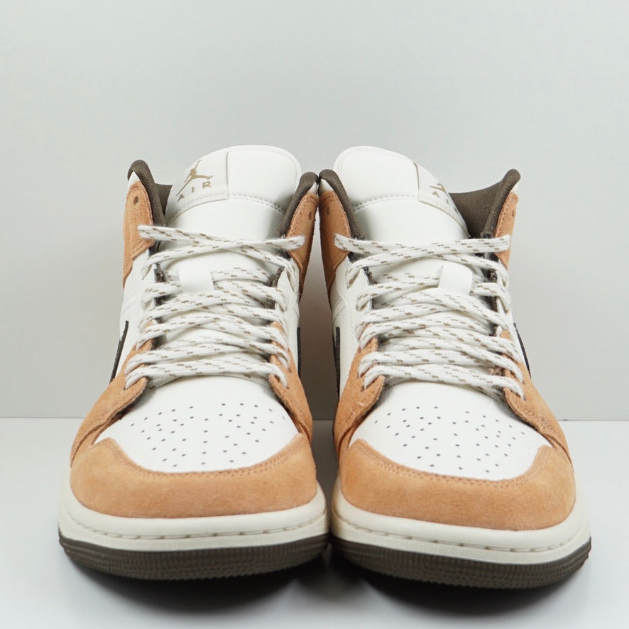 Jordan 1 Mid Light Cognac