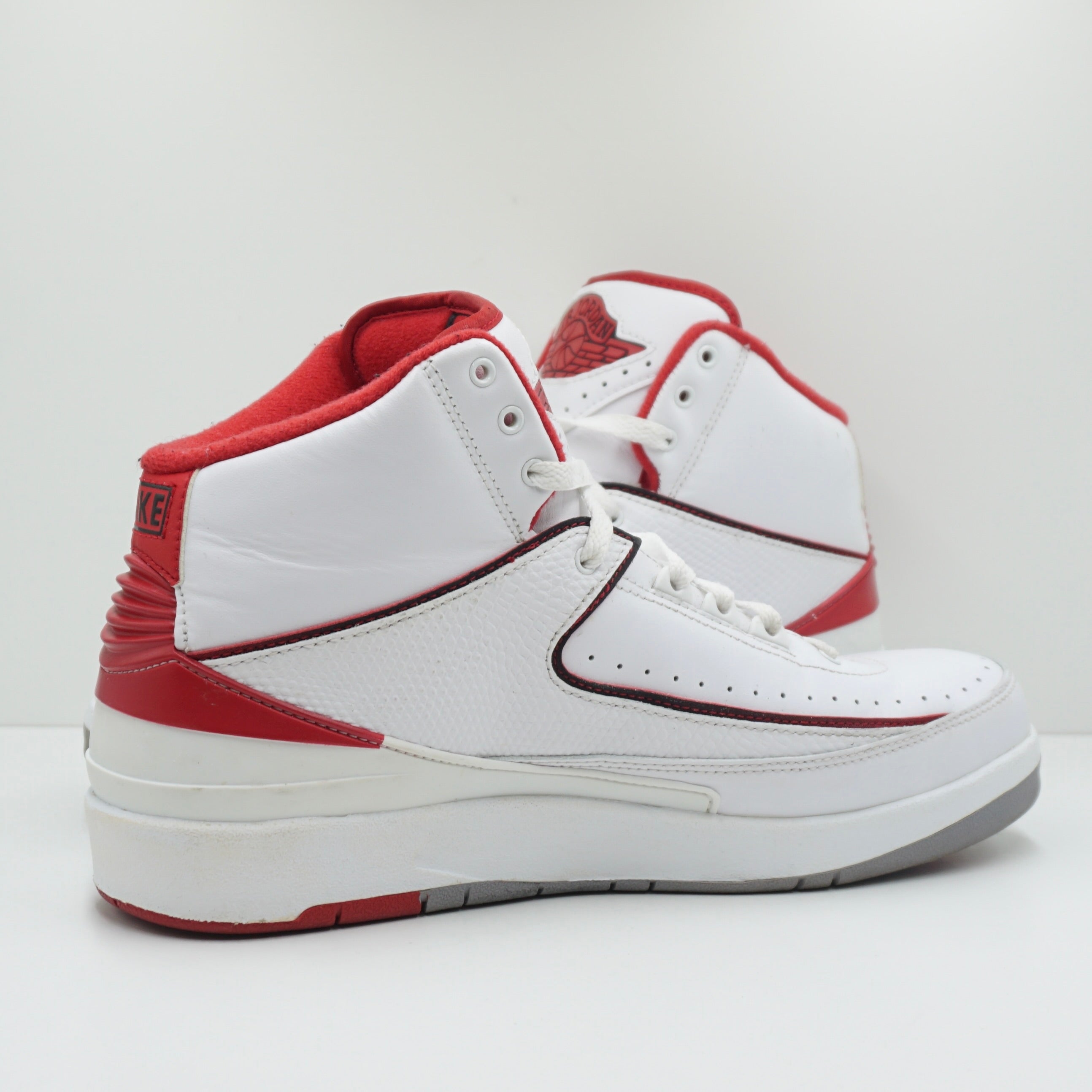 Jordan 2 Retro White Red (2014)
