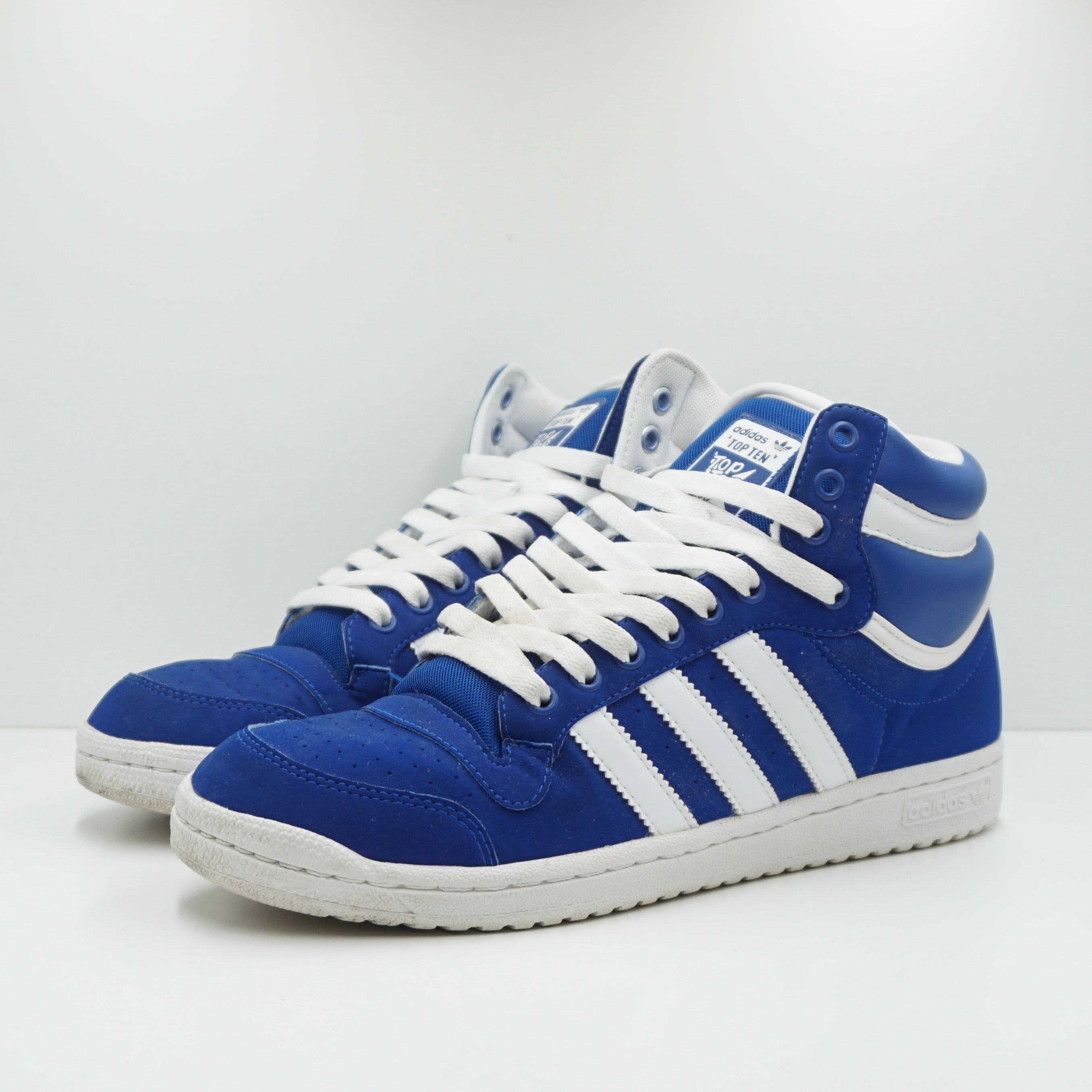 Adidas Top Ten Hi Blue/White