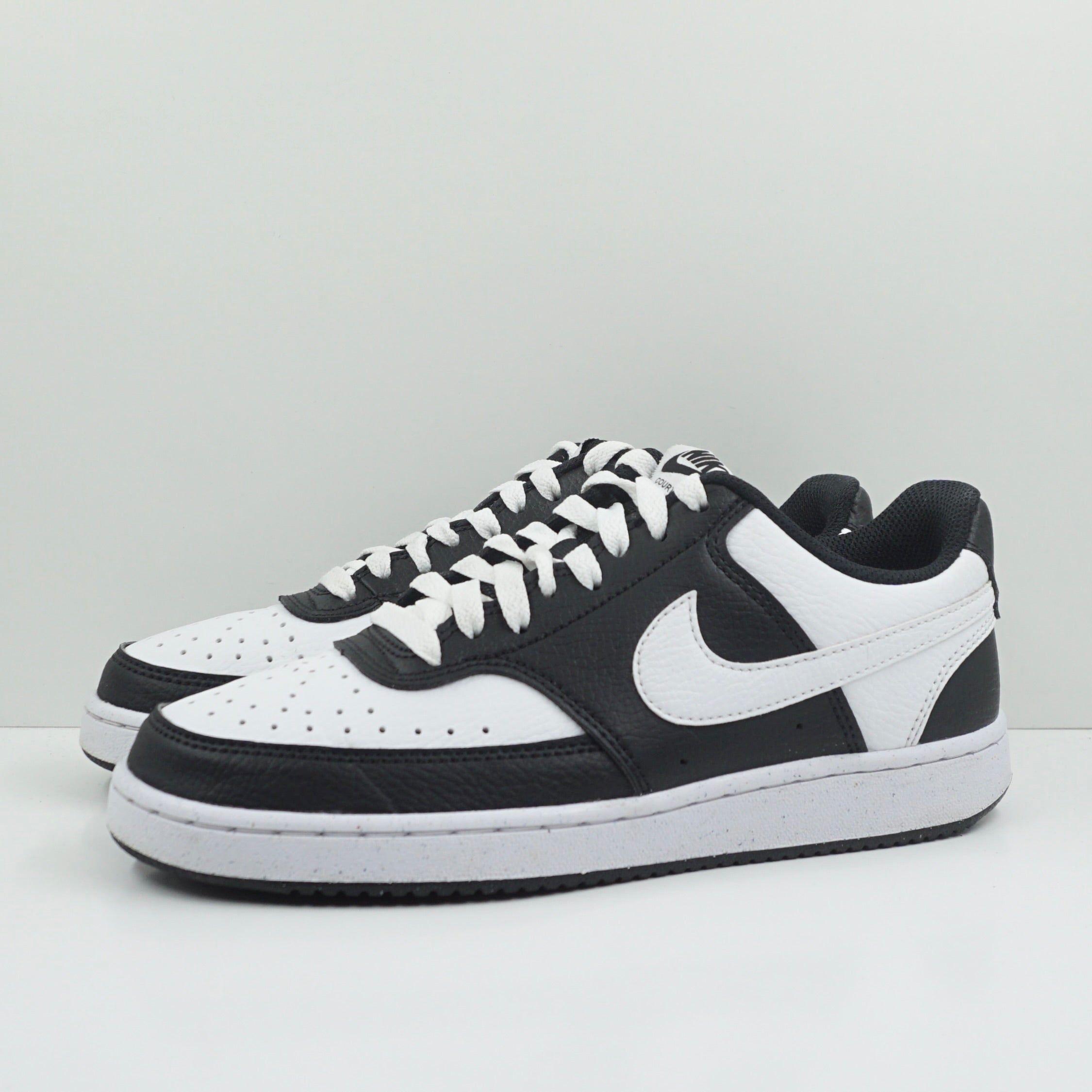 Nike Court Vision Low Next Nature Black White (W)