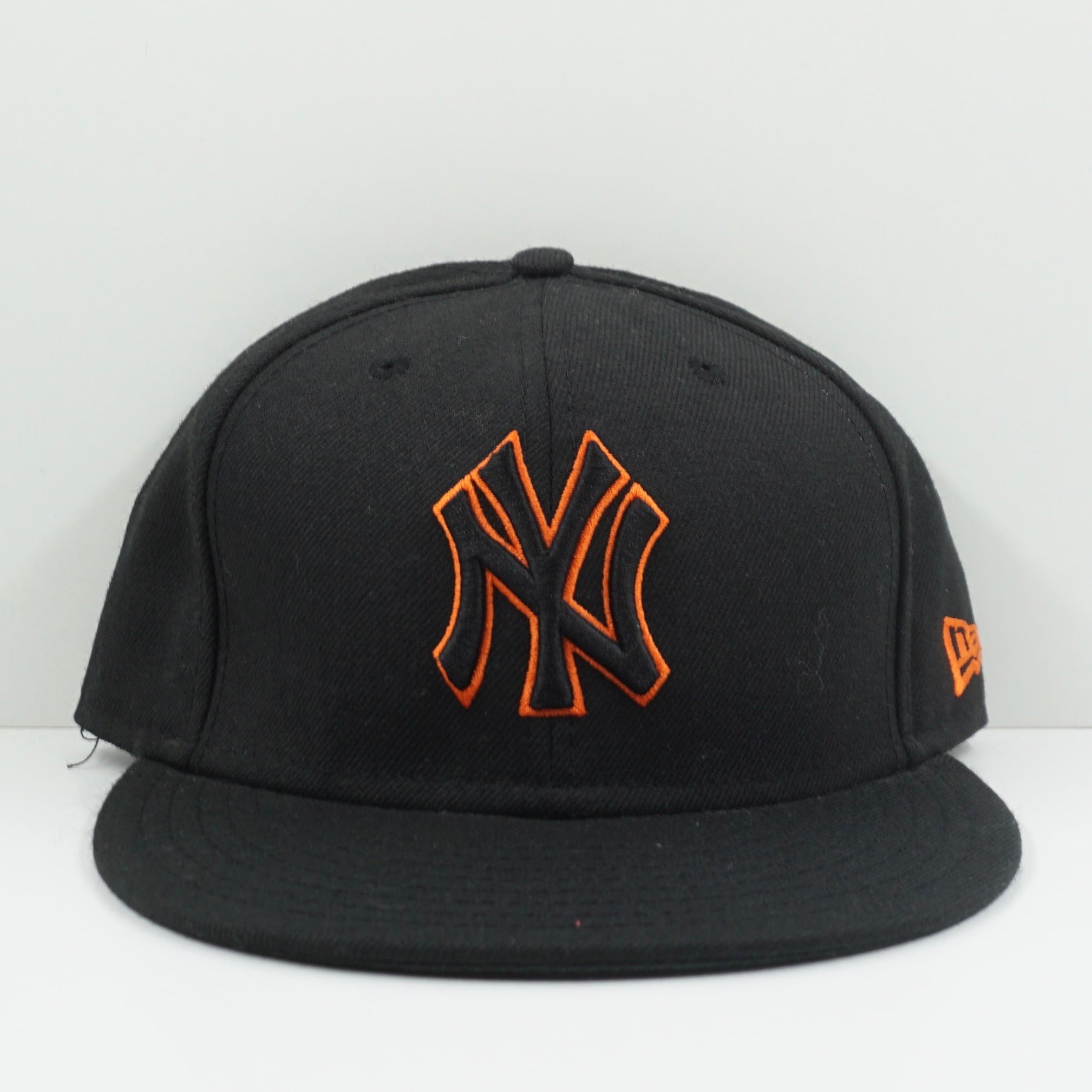 New Era New York Yankees Black Orange Fitted Cap