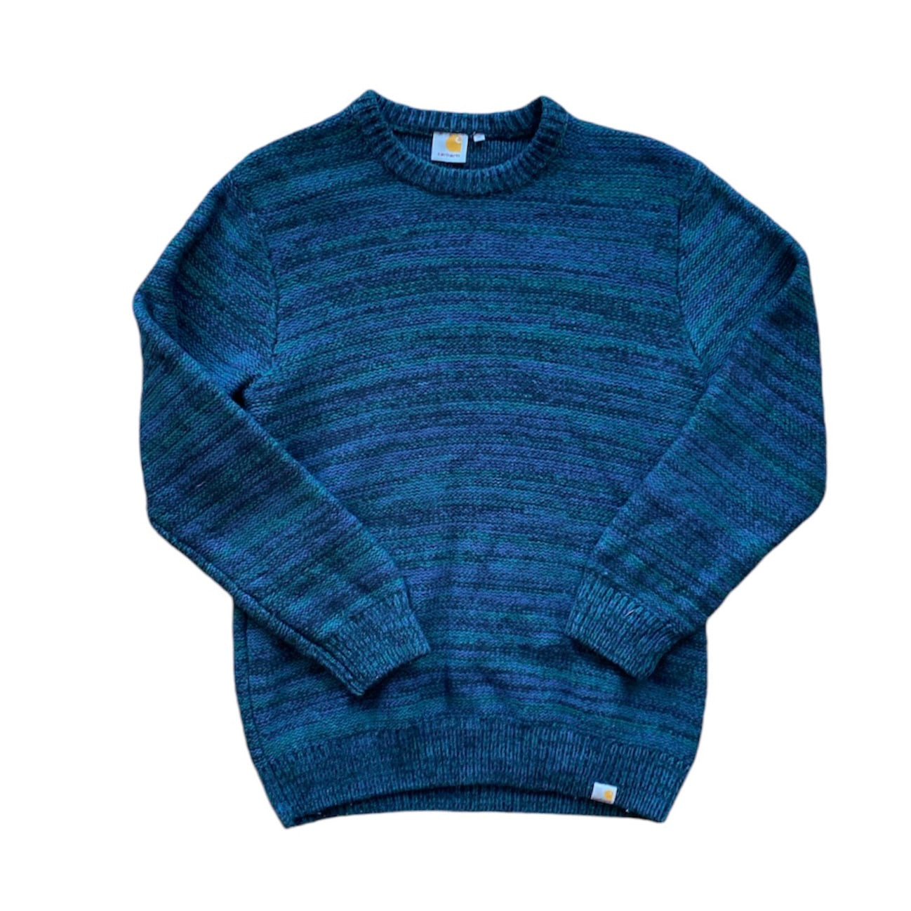 Carhartt Bottled Green Heather Accent Knitted Sweatshirt