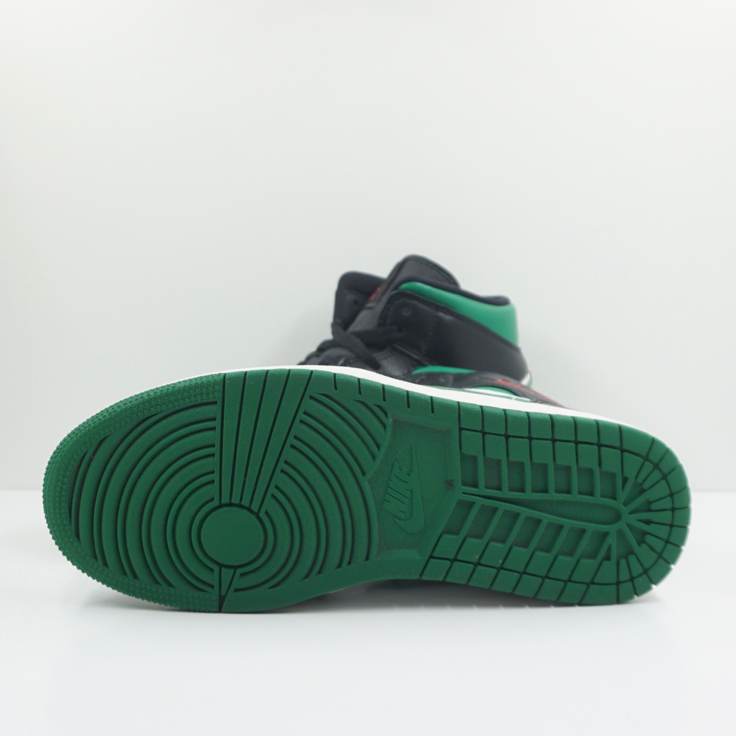 Jordan 1 Mid Green Toe