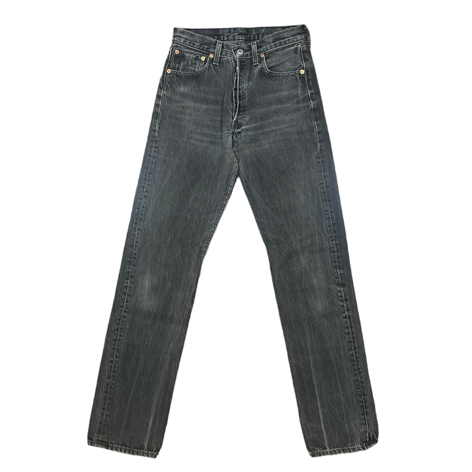 Vintage Levis 501 Dark Grey Jeans (W29/L34)