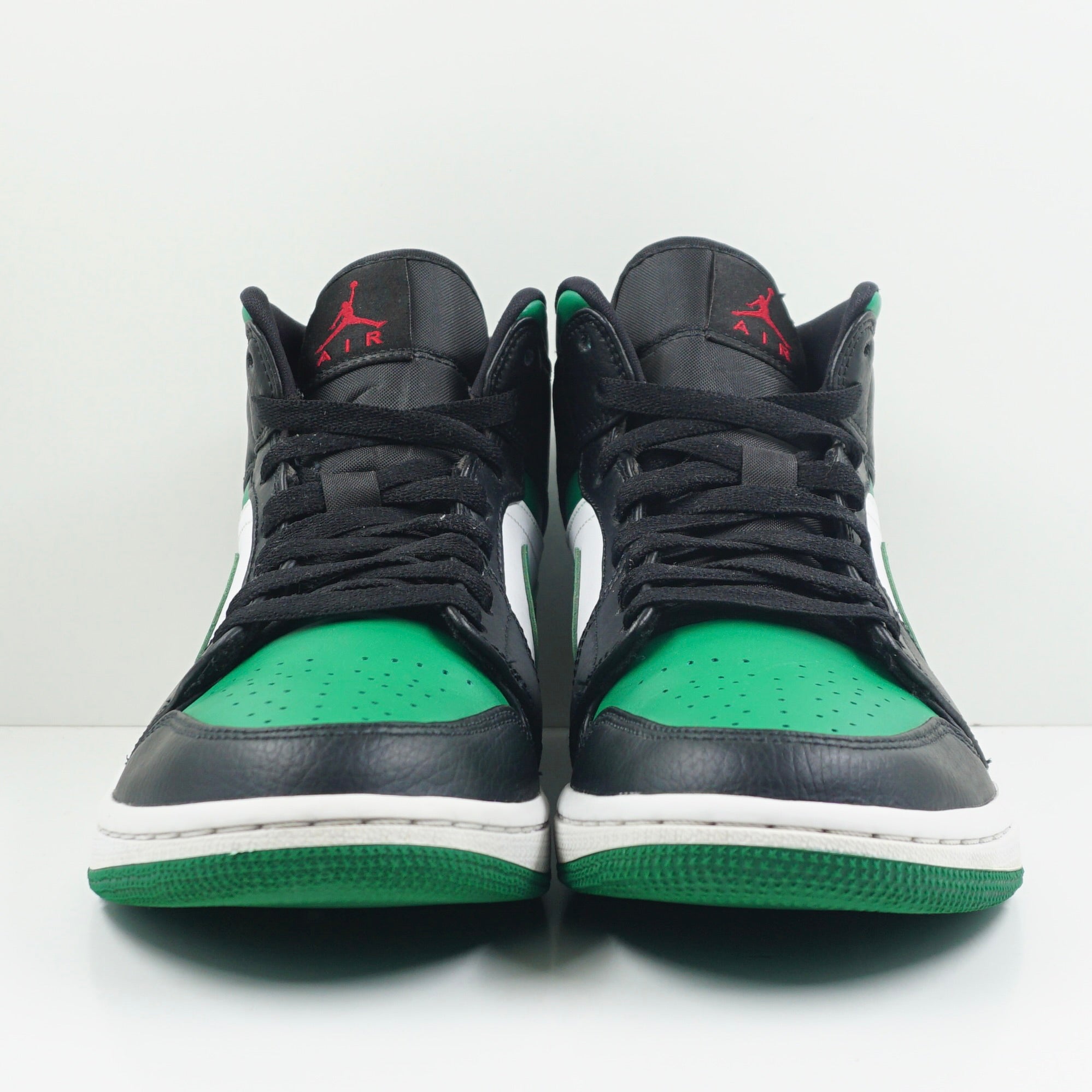 Jordan 1 Mid Green Toe