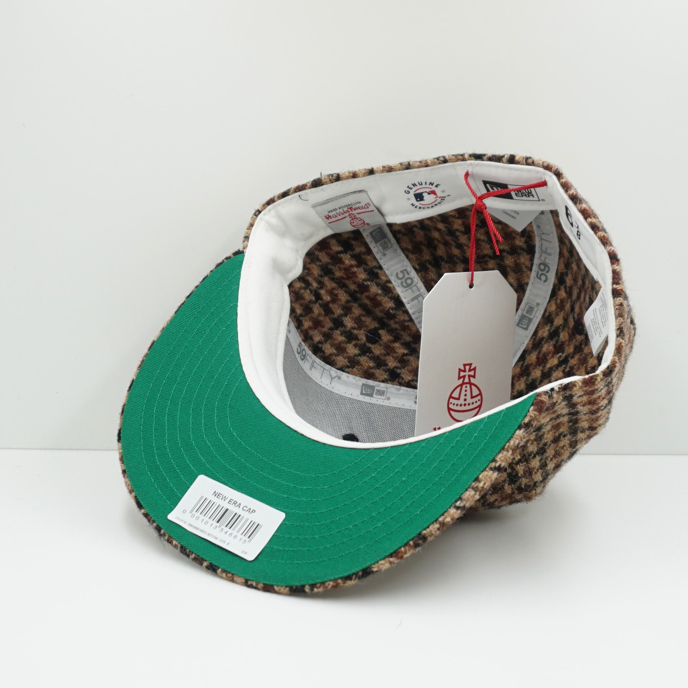 New Era Harris Tweed New York Yankees Brown Fitted Cap