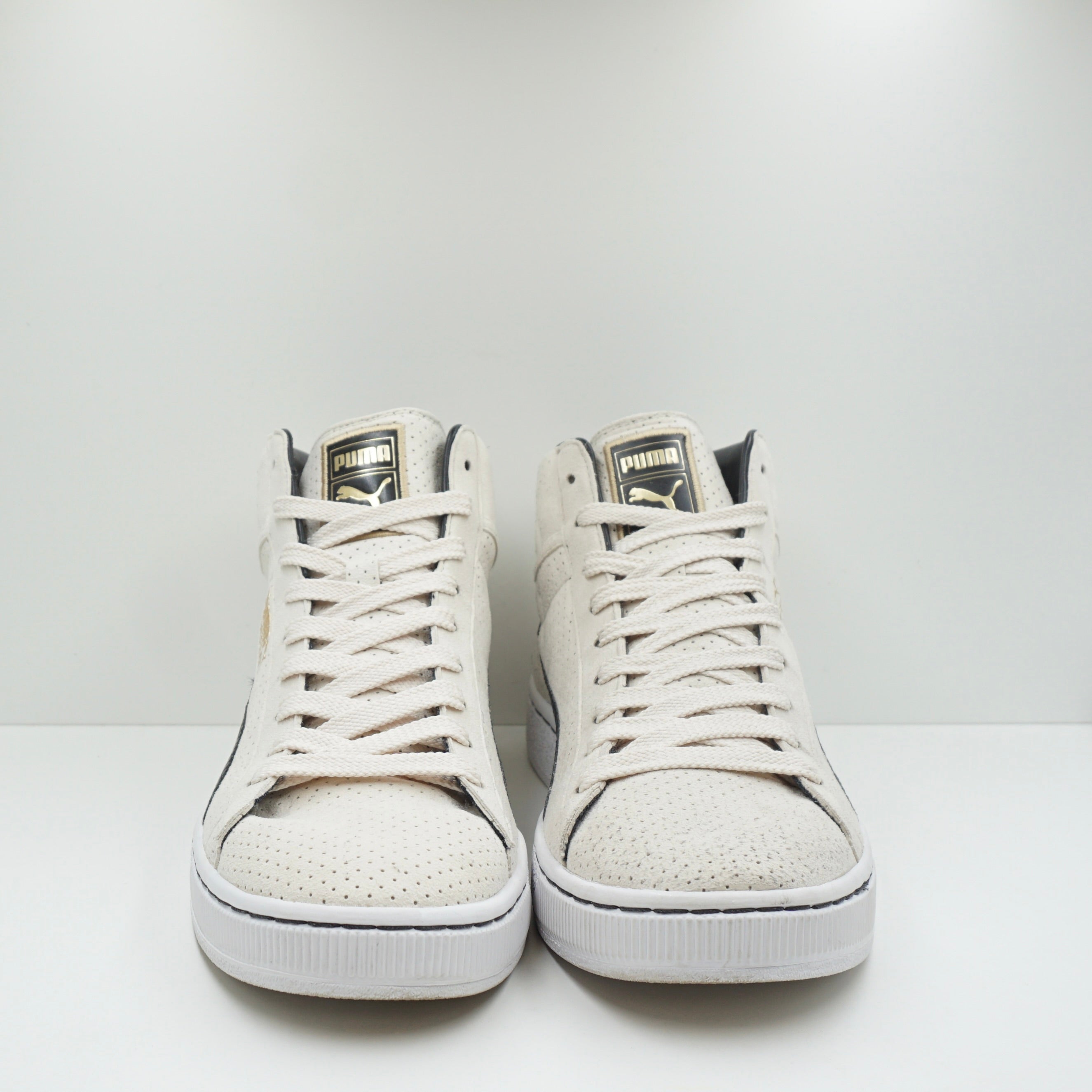 Puma Mid Undefeated Whisper White